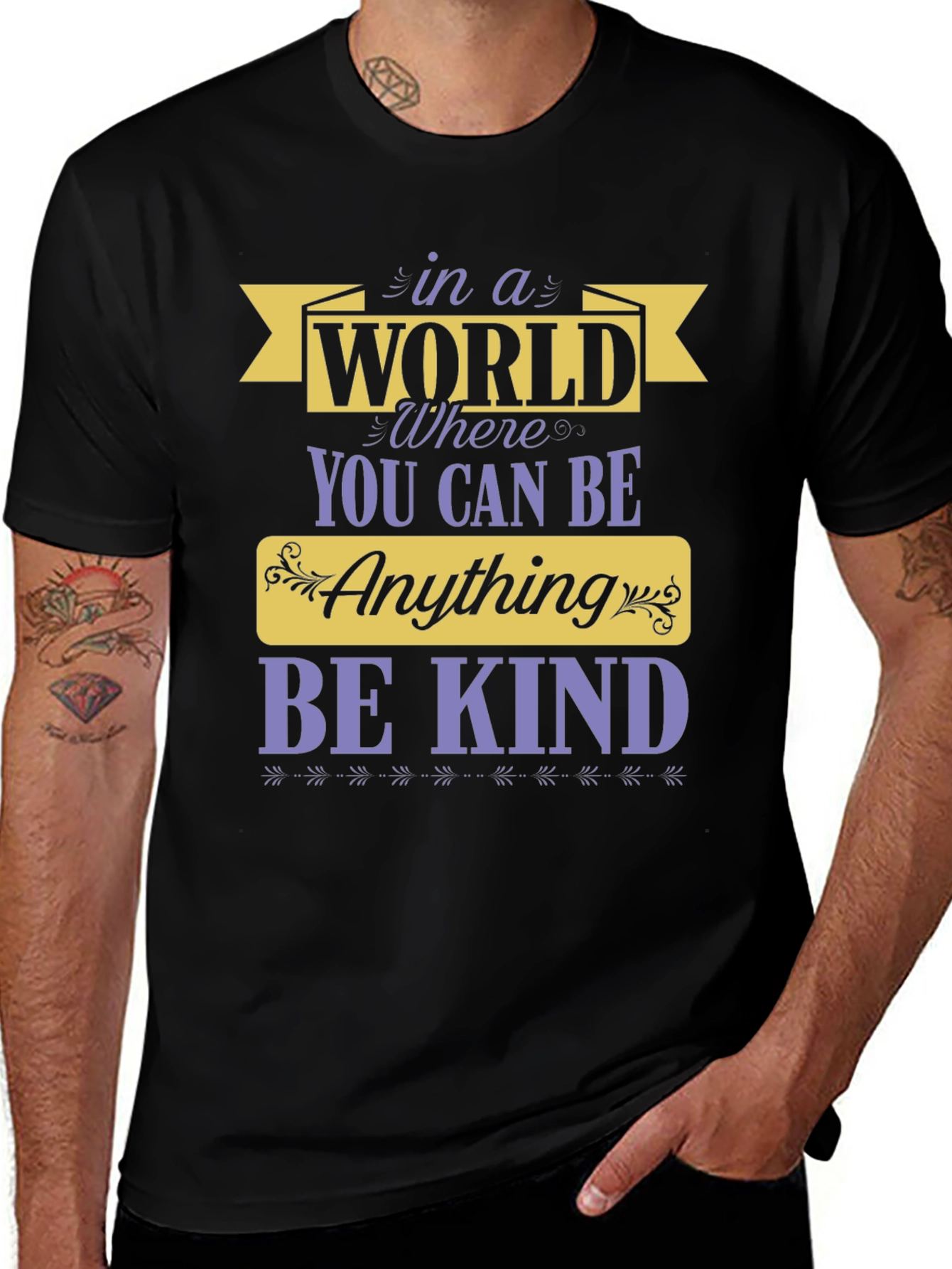 Variant 27 of Be Kind T-Shirt - Motivational Tee