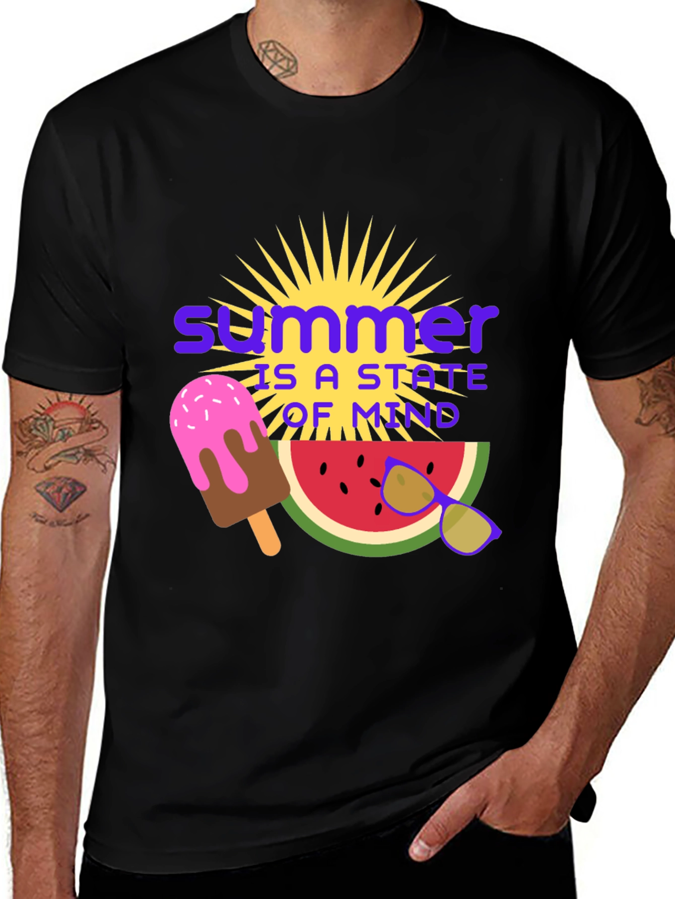 Variant 15 of Summer State of Mind Graphic Tee