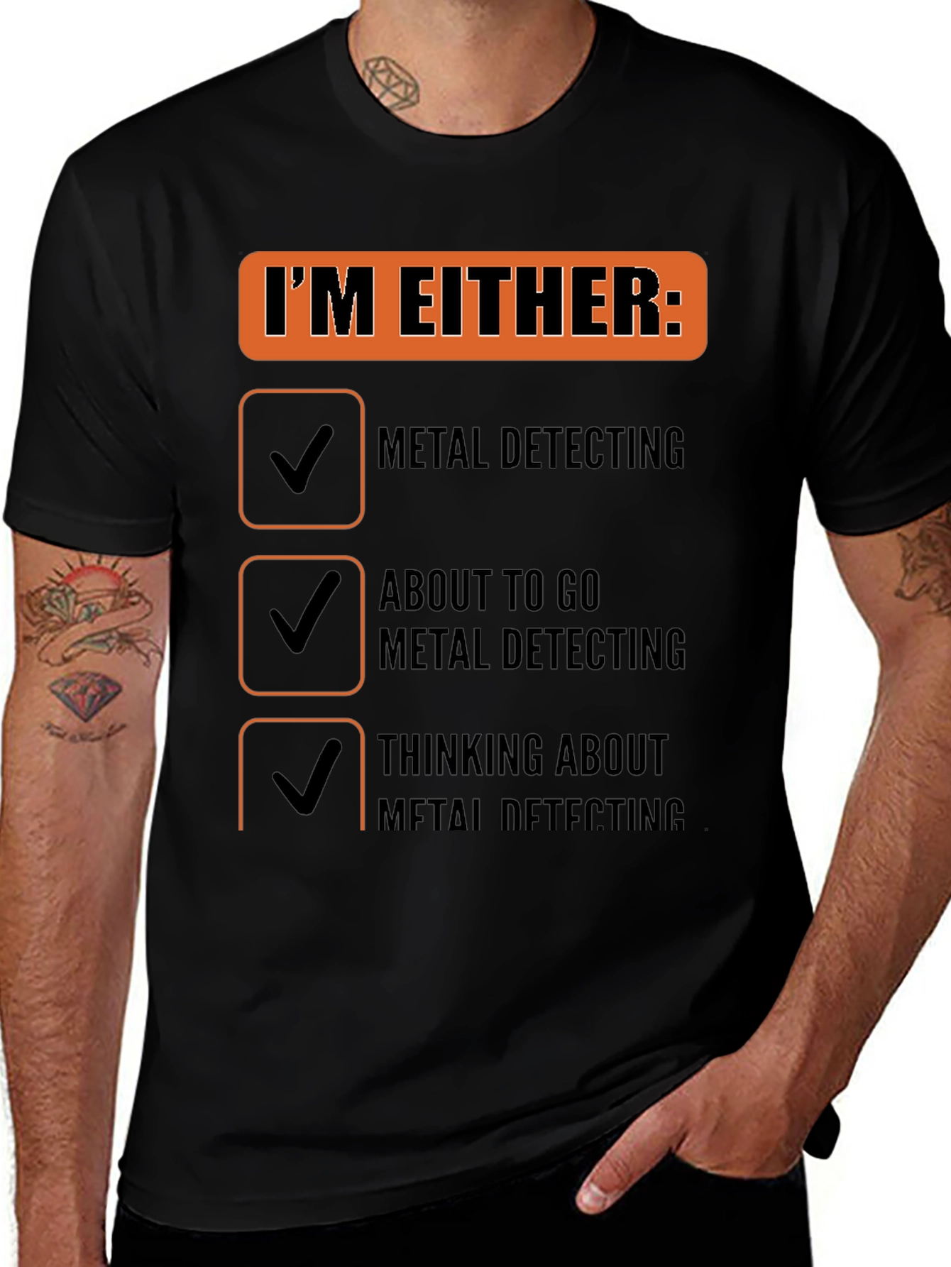 Variant 5 of Metal Detecting T-Shirt - Funny Detectorist Gift