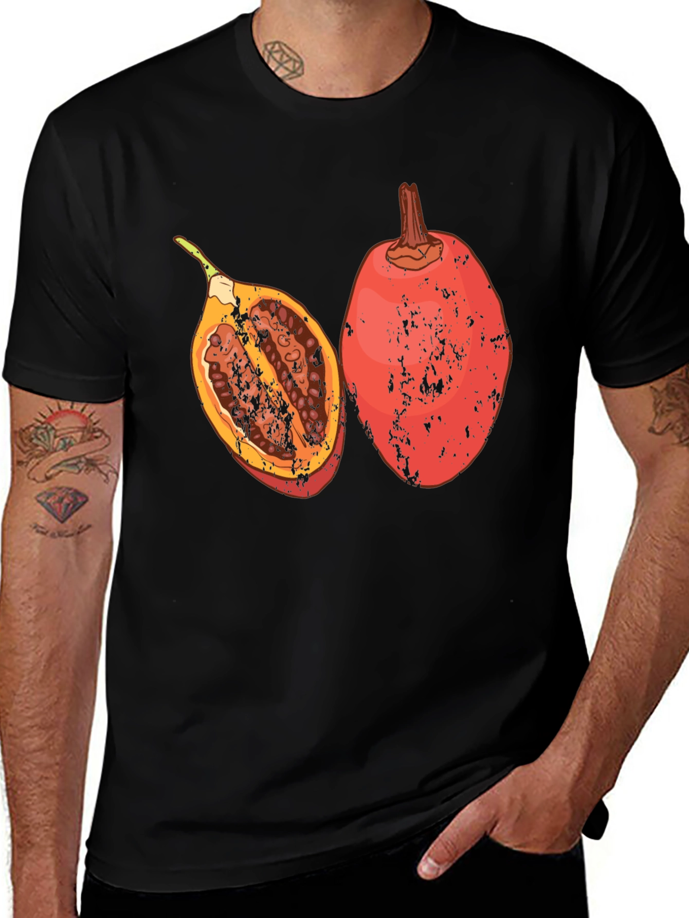 Variant 22 of Tamarillo Fruit Graphic T-Shirt