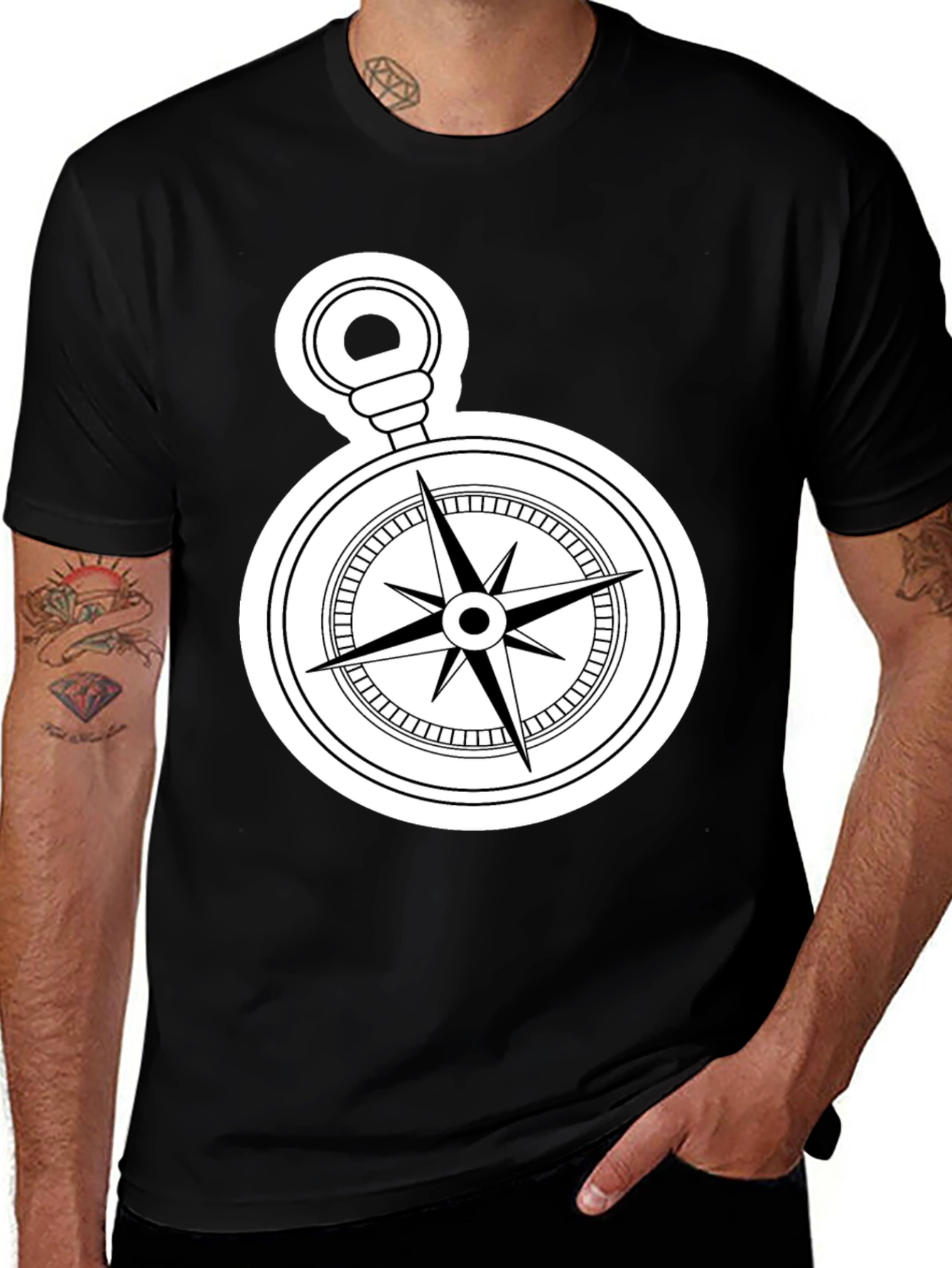 Variant 25 of Compass Graphic Tee - Adventure Ready!