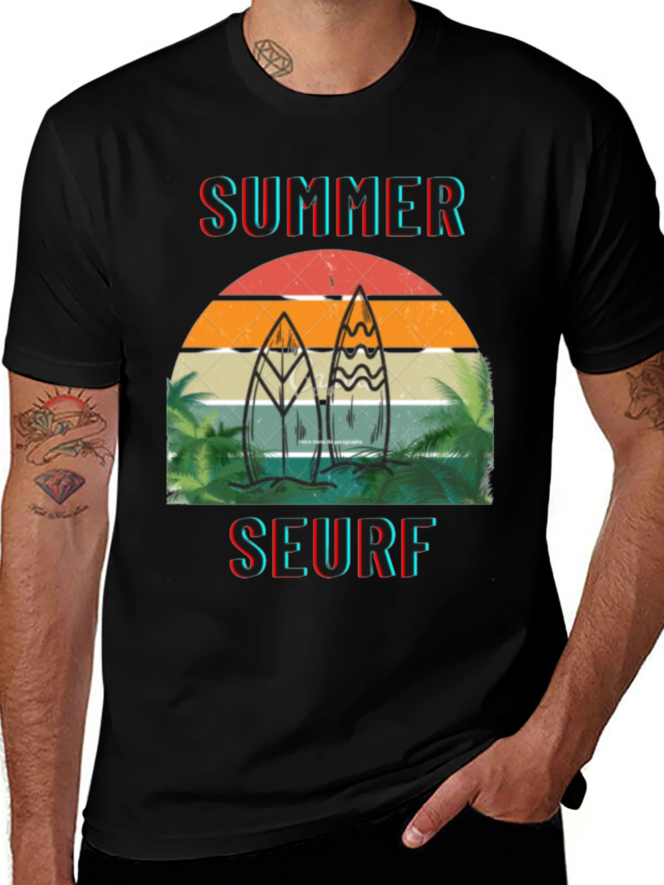 Vintage Summer Surf T-Shirt