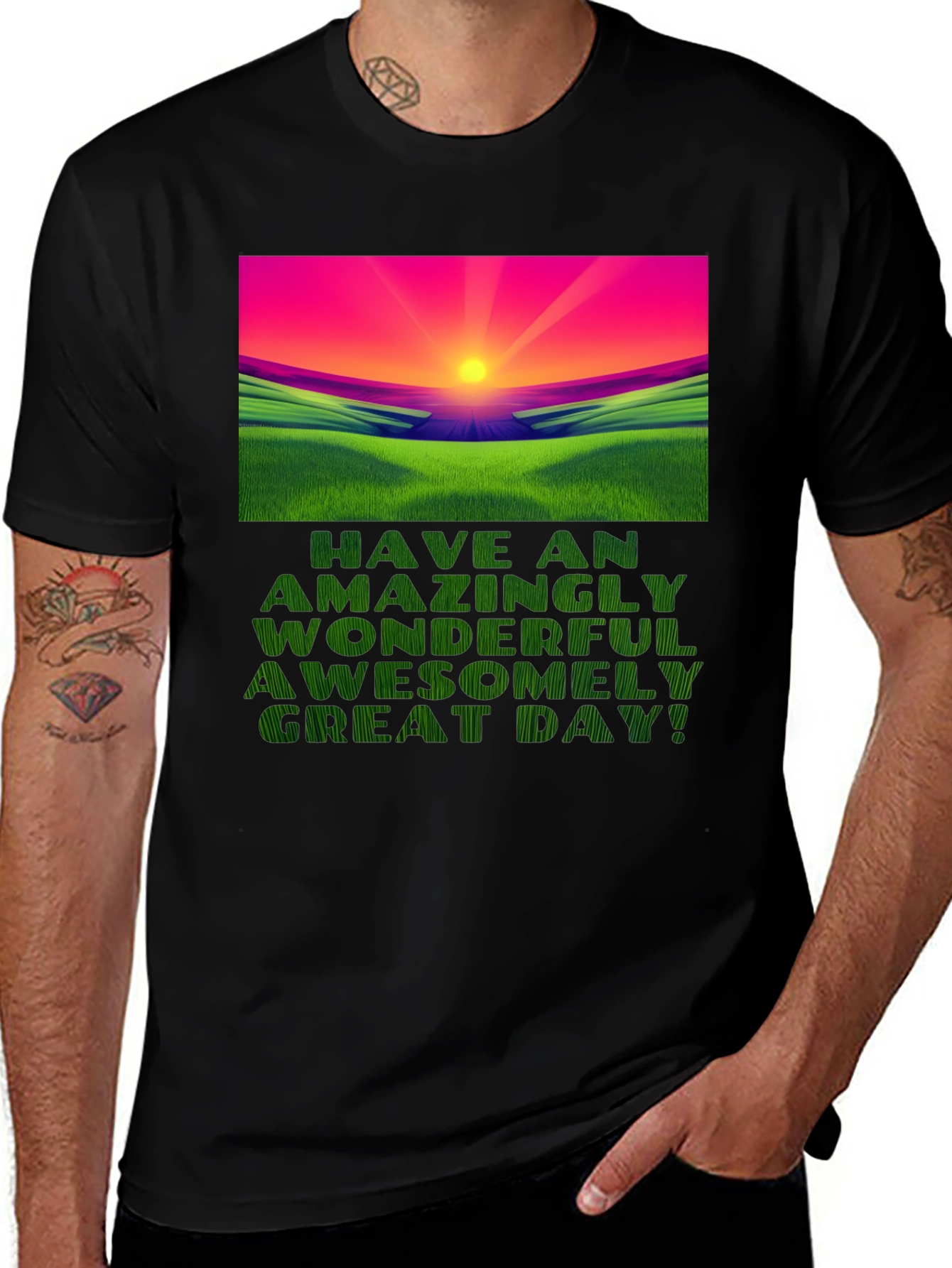 Variant 25 of Optimistic Graphic T-Shirt