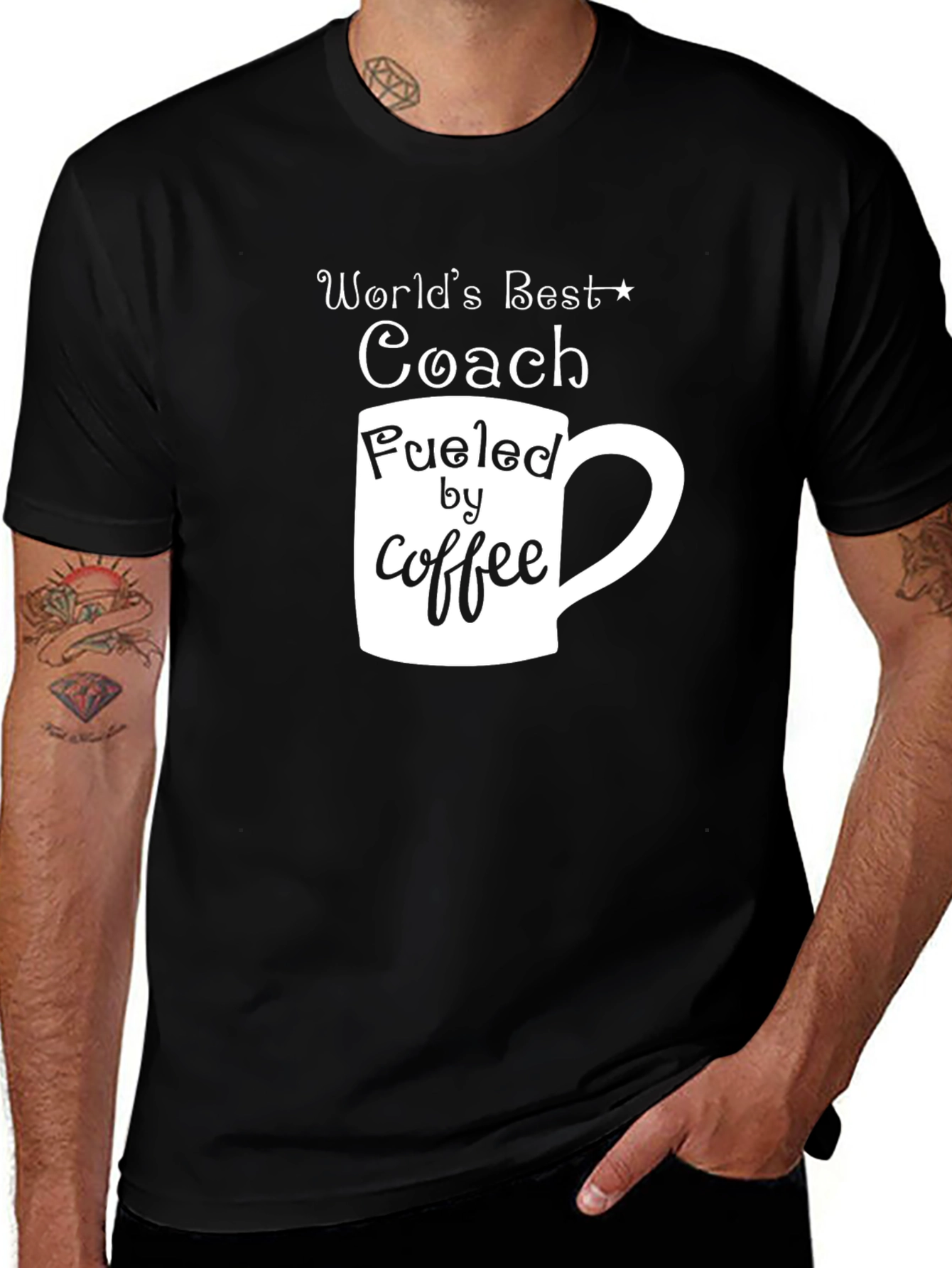 Variant 30 of World's Best Coach Coffee T-Shirt