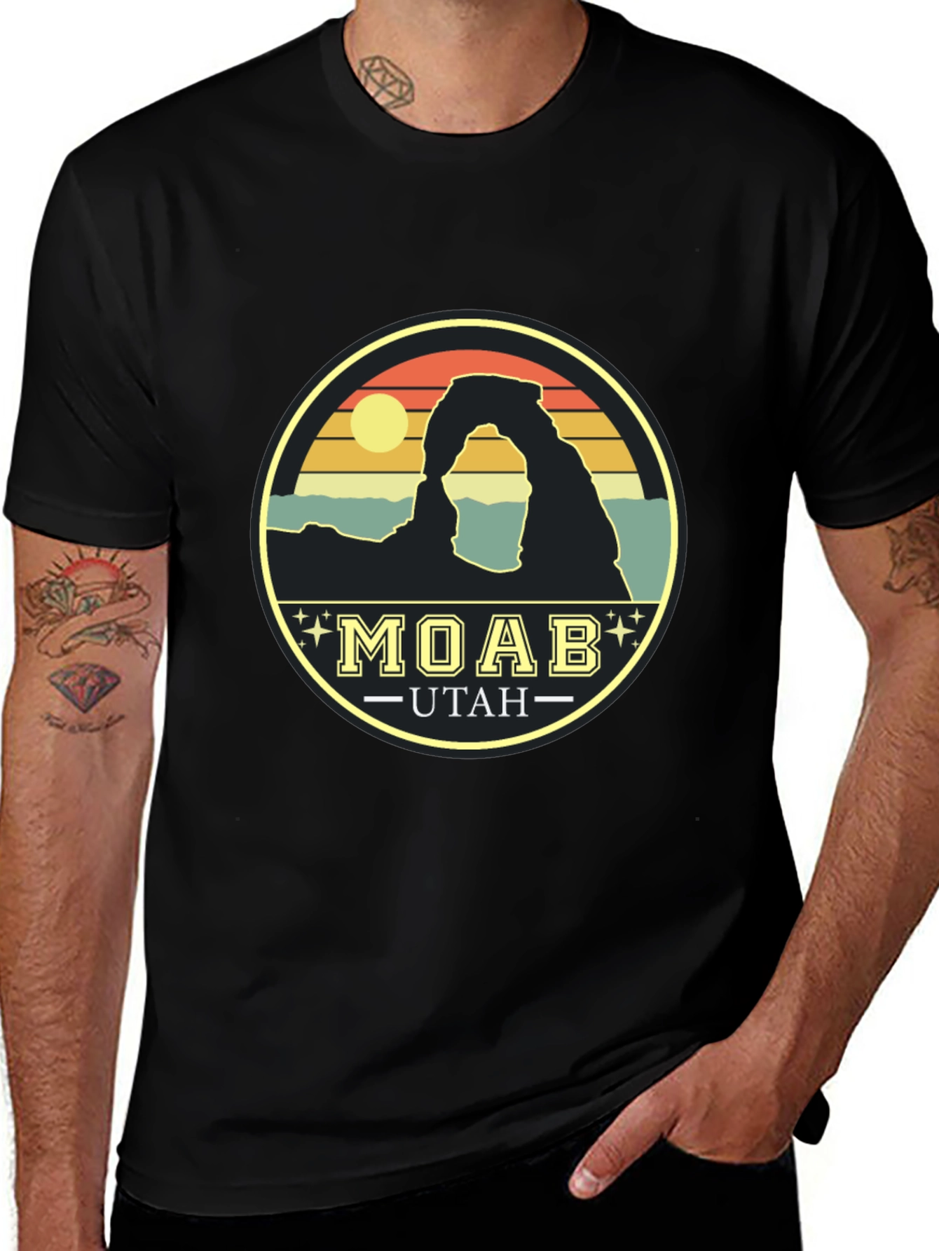 Moab Utah Retro T-Shirt
