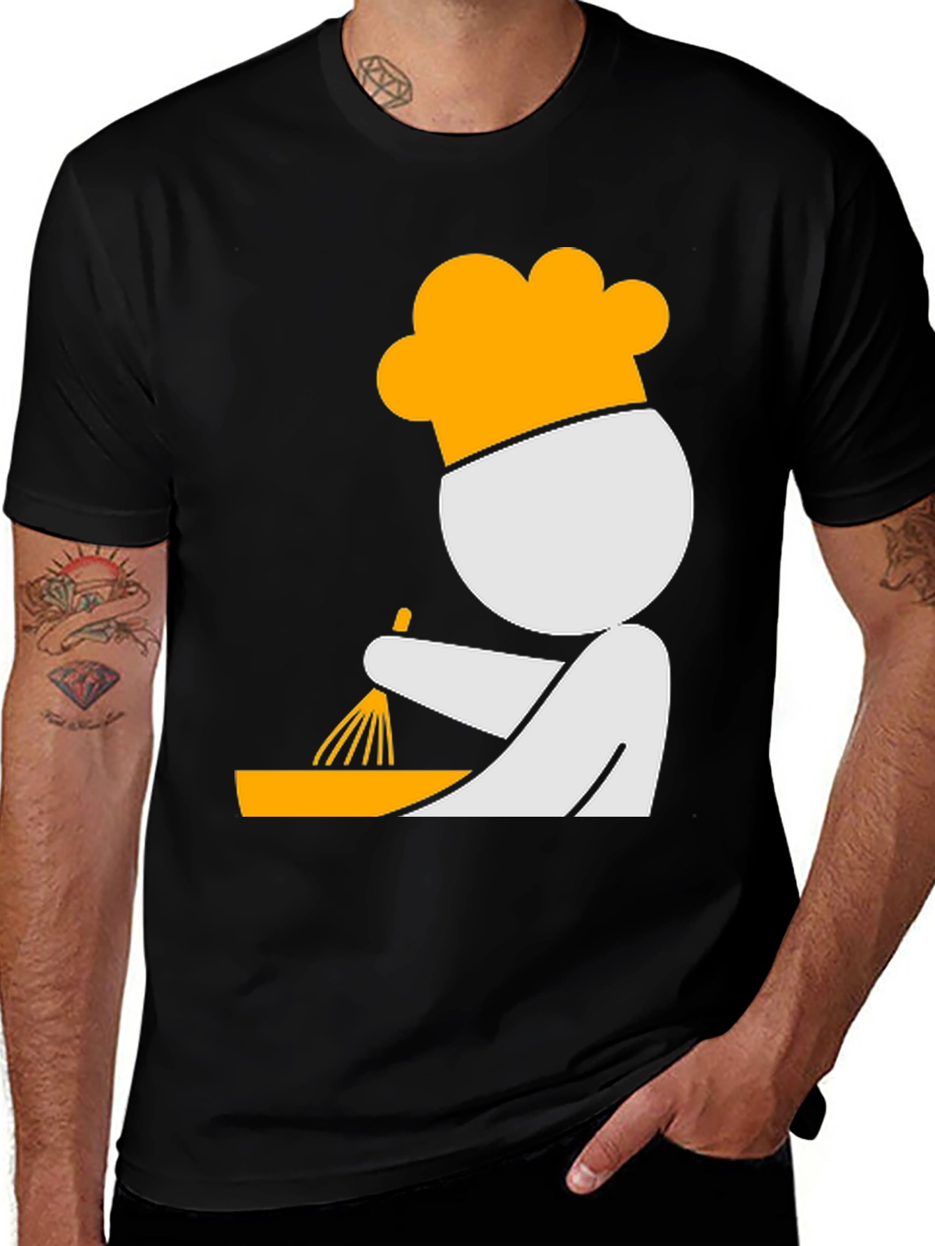 Variant 10 of Chef Graphic Tee - Whisking Up Style!