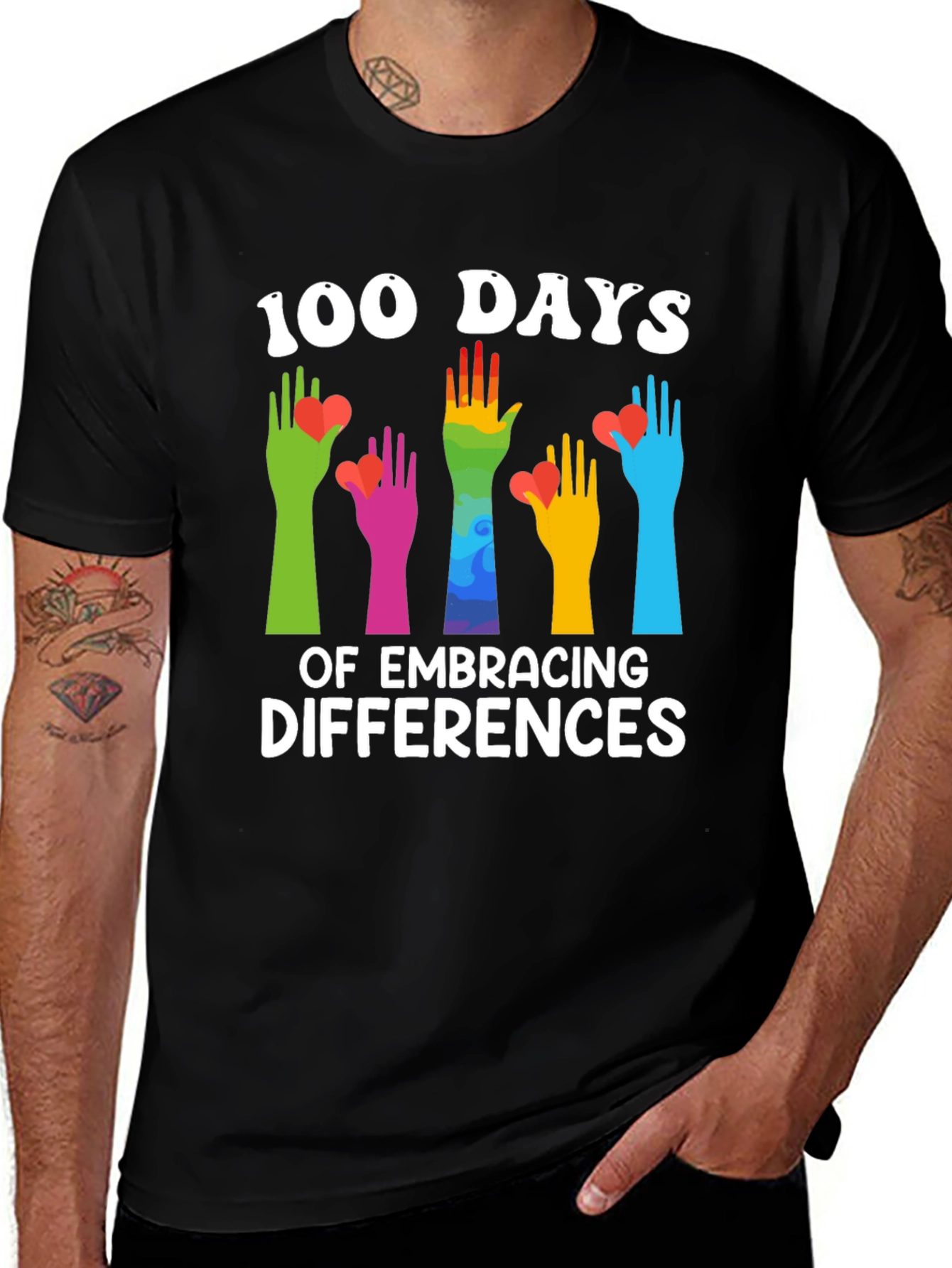 Variant 15 of 100 Days of Embracing Differences T-Shirt