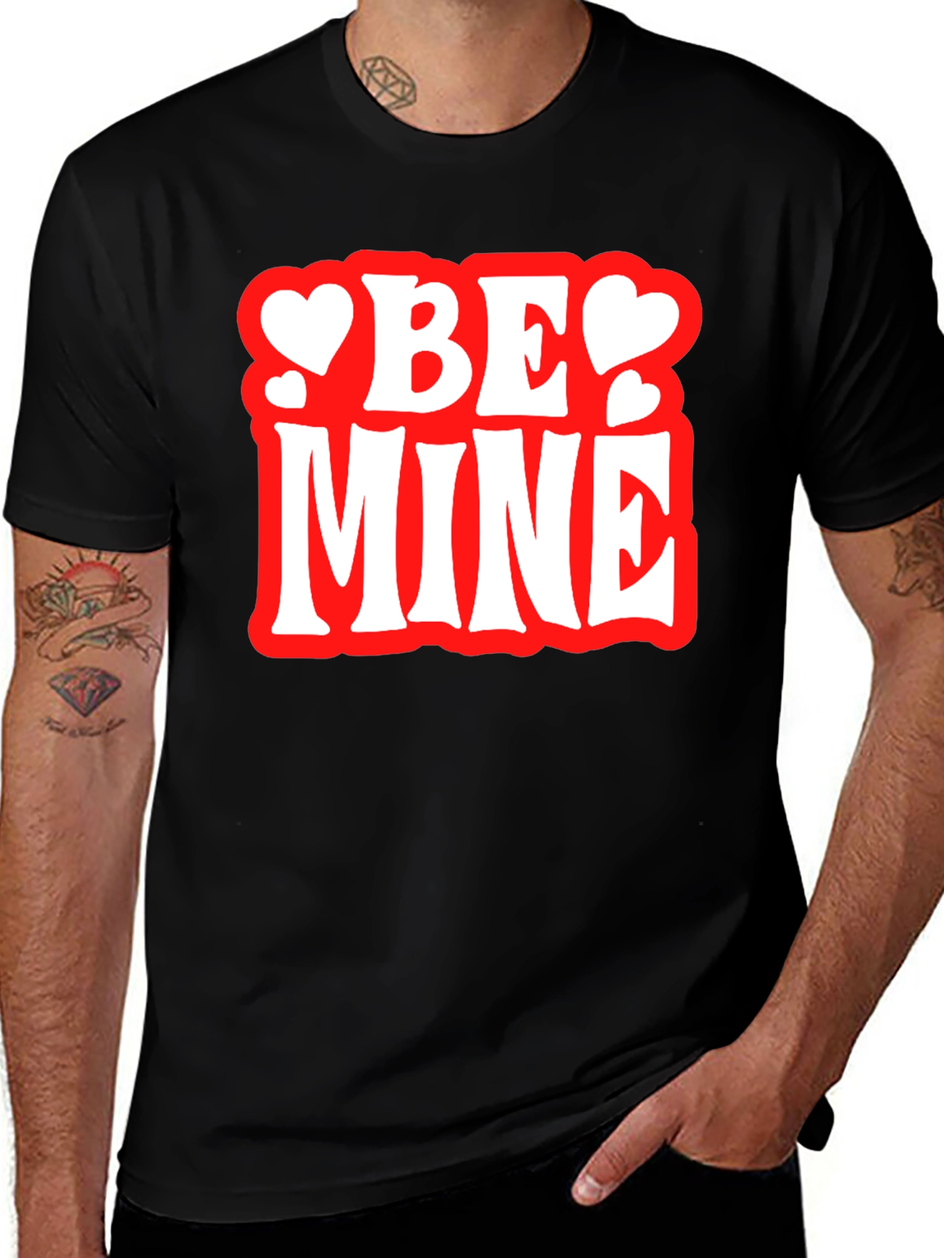 Variant 21 of Be Mine Valentine's Day Graphic T-Shirt
