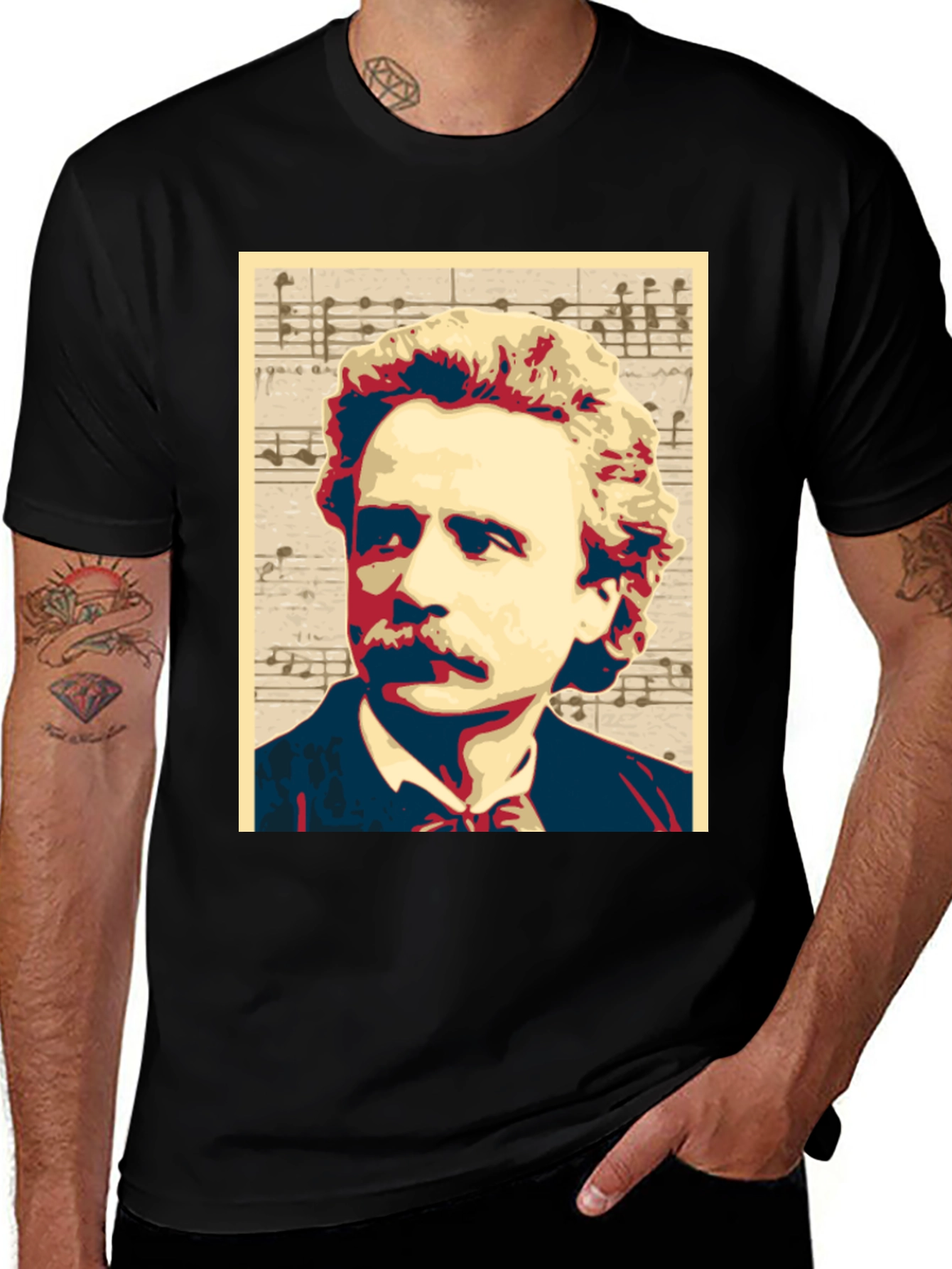 Mark Twain Graphic T-Shirt - Literary Icon Tee