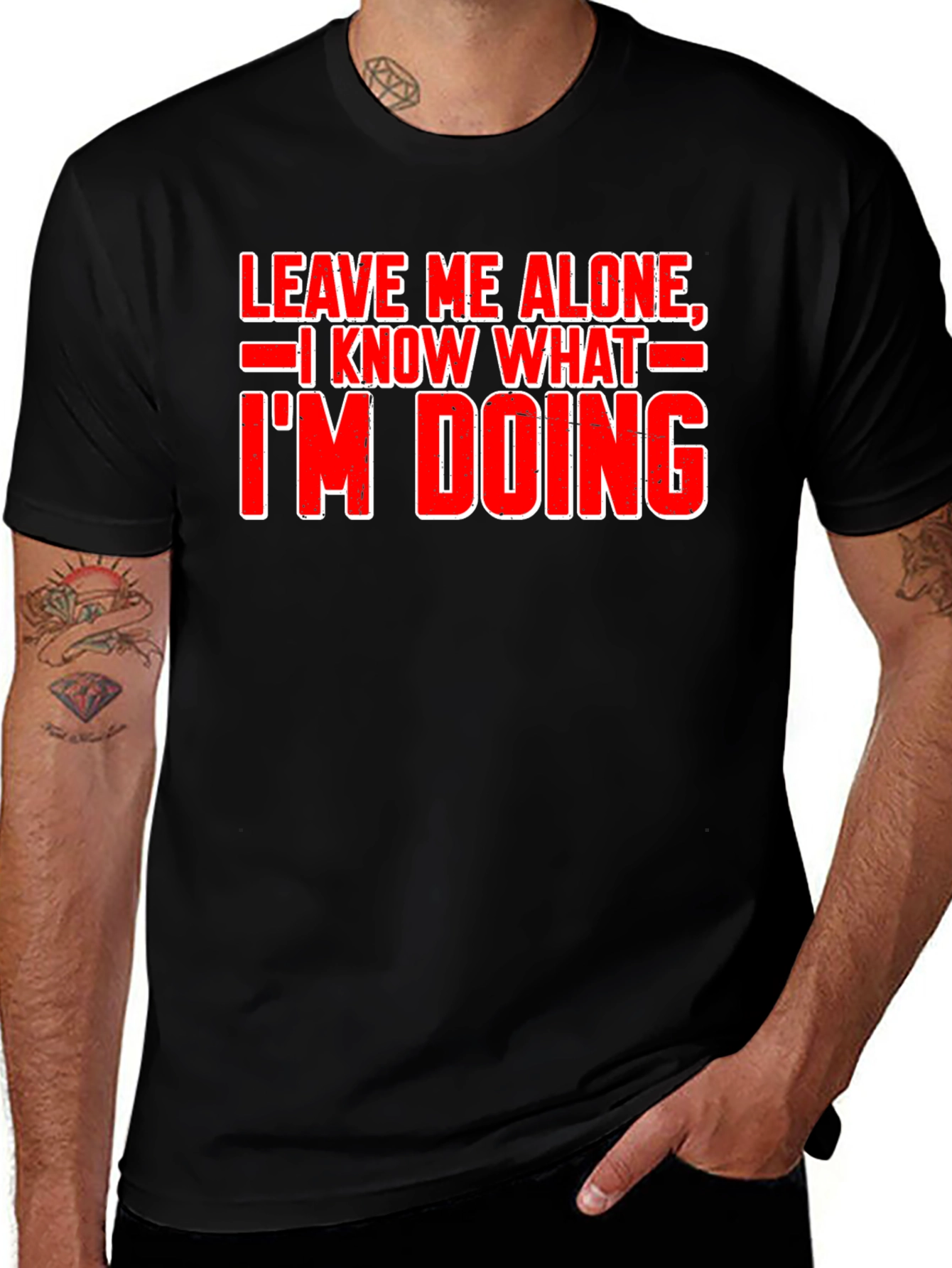 Variant 20 of Leave Me Alone Funny T-Shirt