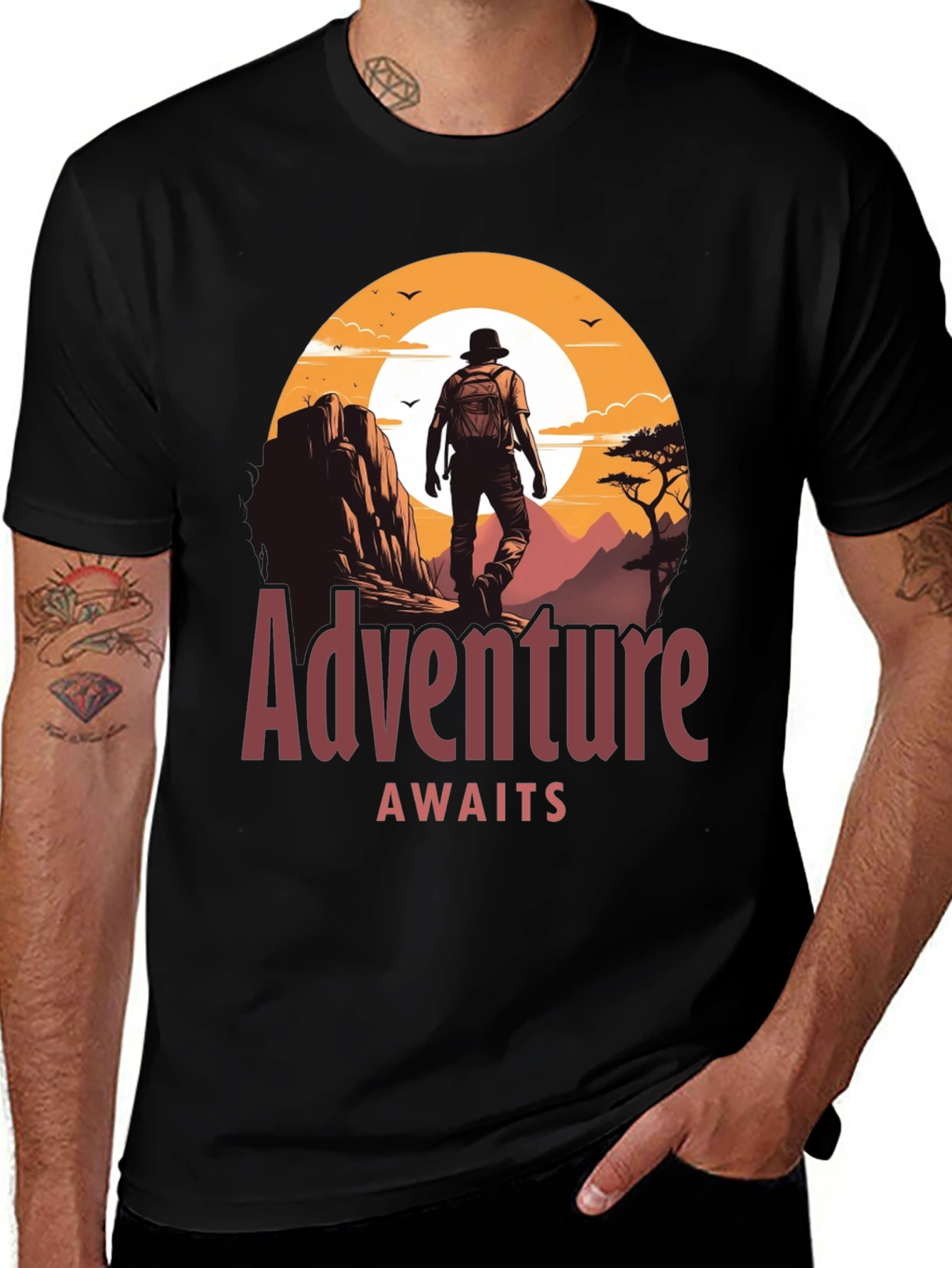 Variant 27 of Adventure Awaits Graphic Tee