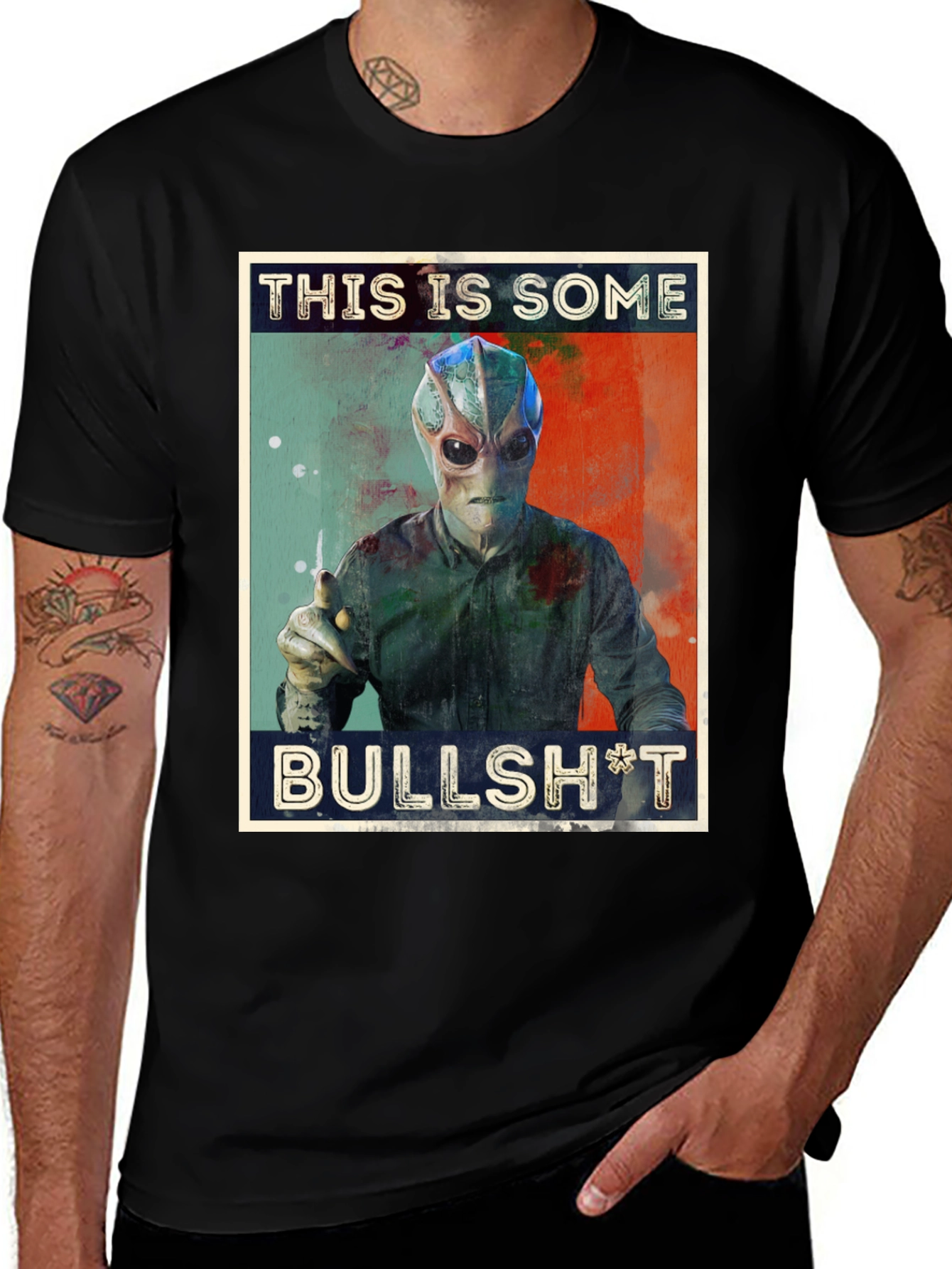 Variant 30 of This is Some Bullsh*t Alien T-Shirt