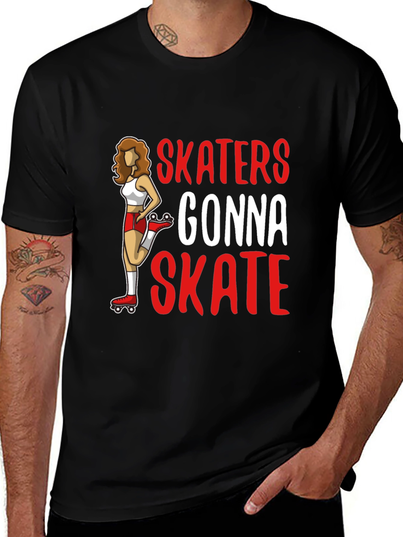 Skaters Gonna Skate Graphic T-Shirt