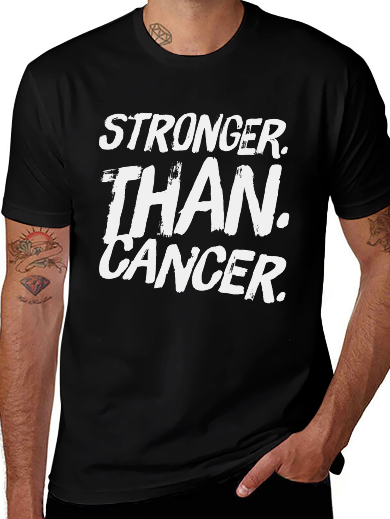 Variant 10 of Stronger Than Cancer Graphic Tee