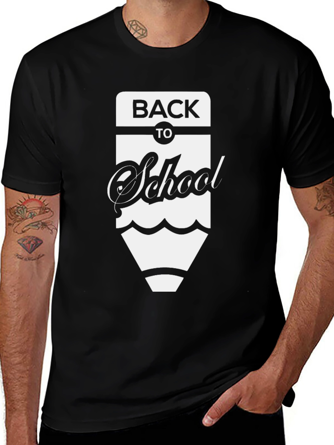 Variant 19 of Back to School Pencil T-Shirt