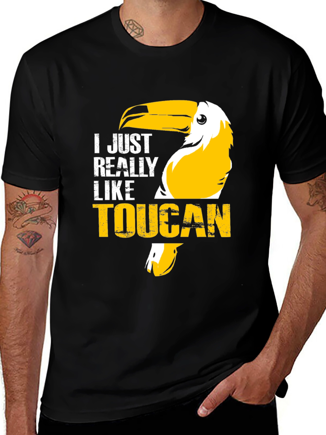 Variant 16 of Toucan Graphic T-Shirt - I Just Really Like Toucans