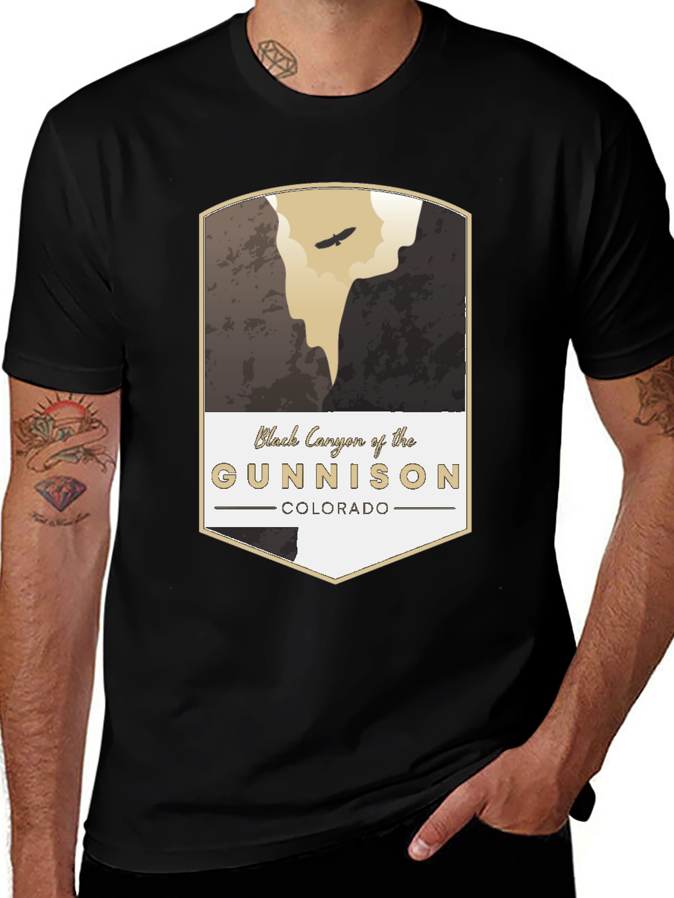 Black Canyon Gunnison Colorado T-Shirt