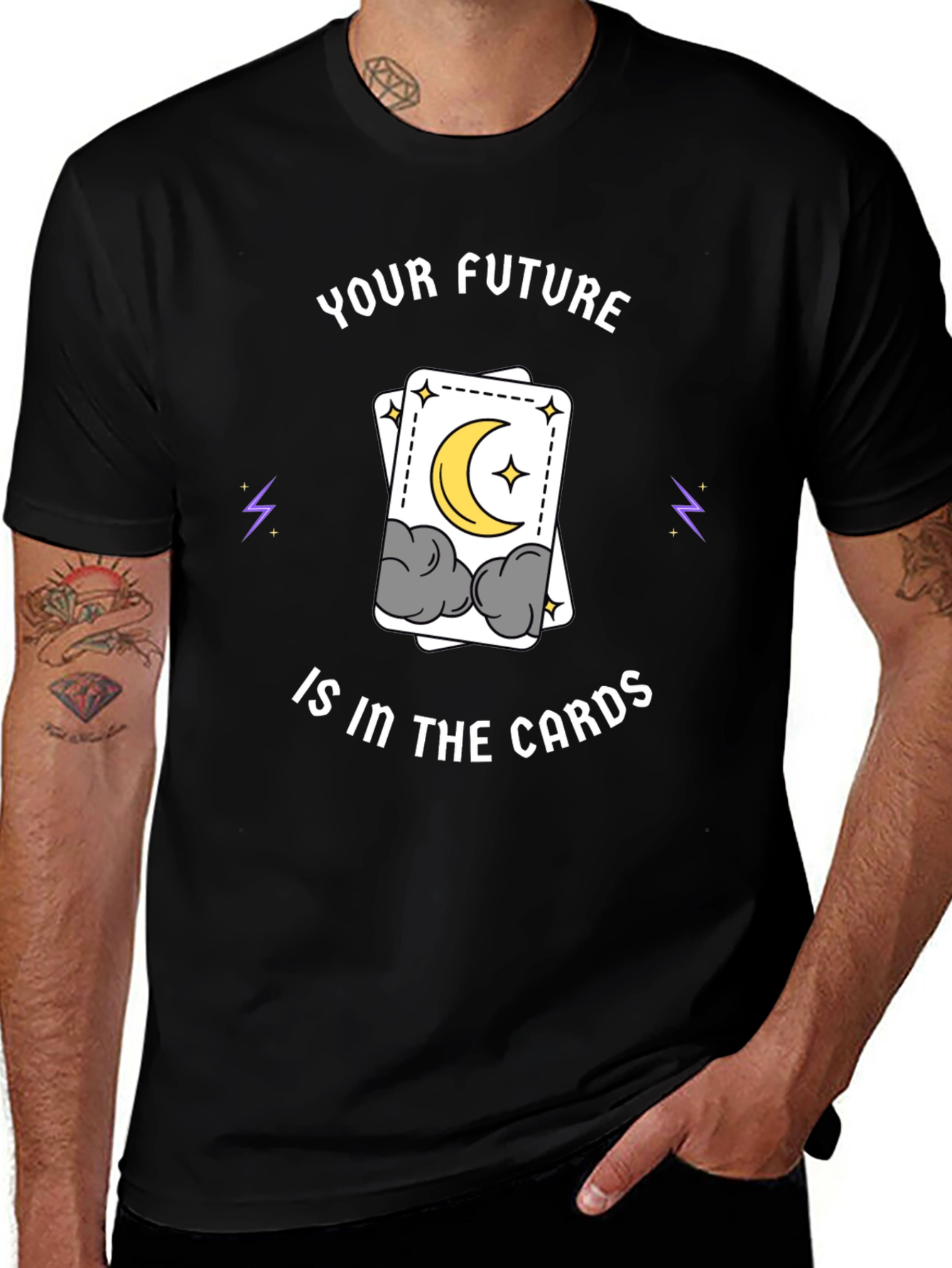 Variant 8 of Tarot Card T-Shirt - Your Future is in the Cards