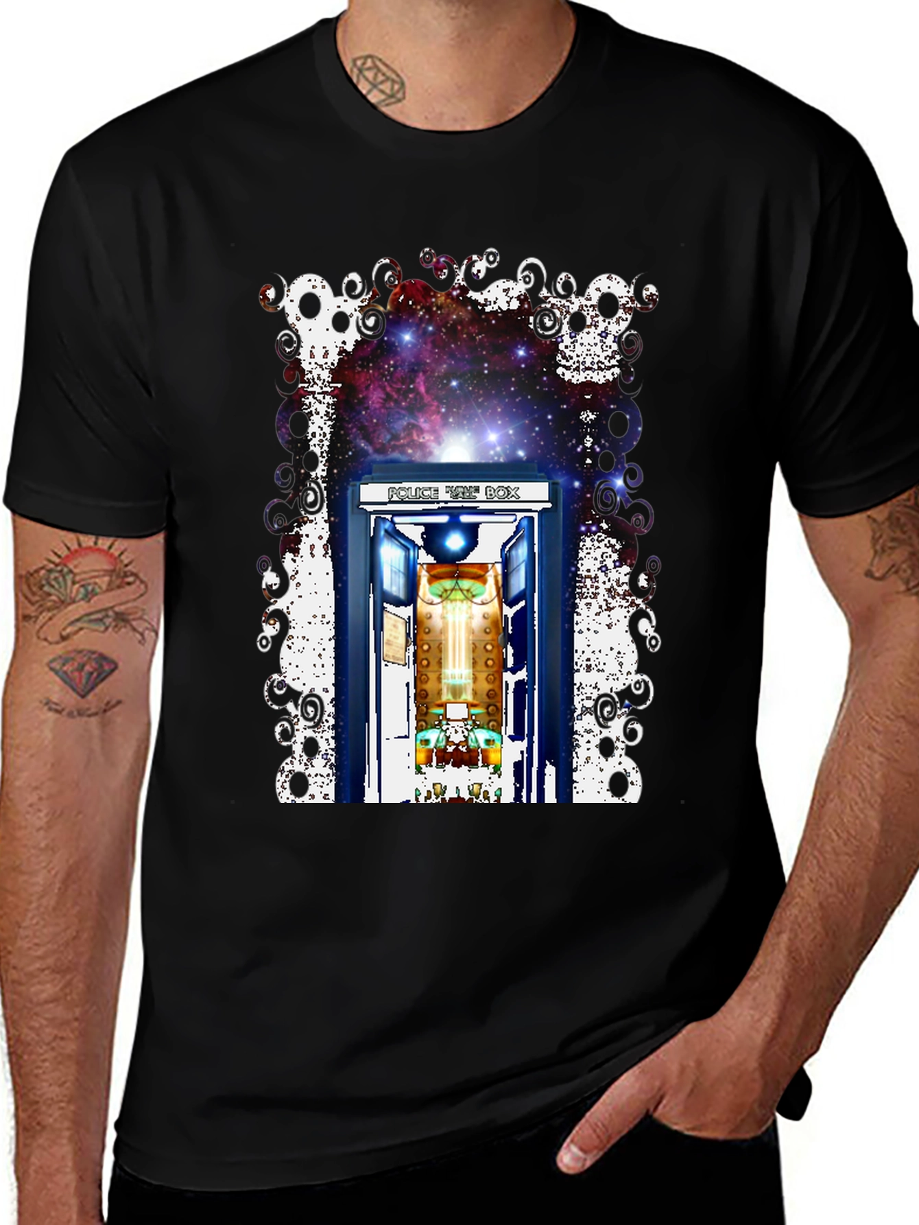 Doctor Who Inspired T-Shirt - Universe Tardis
