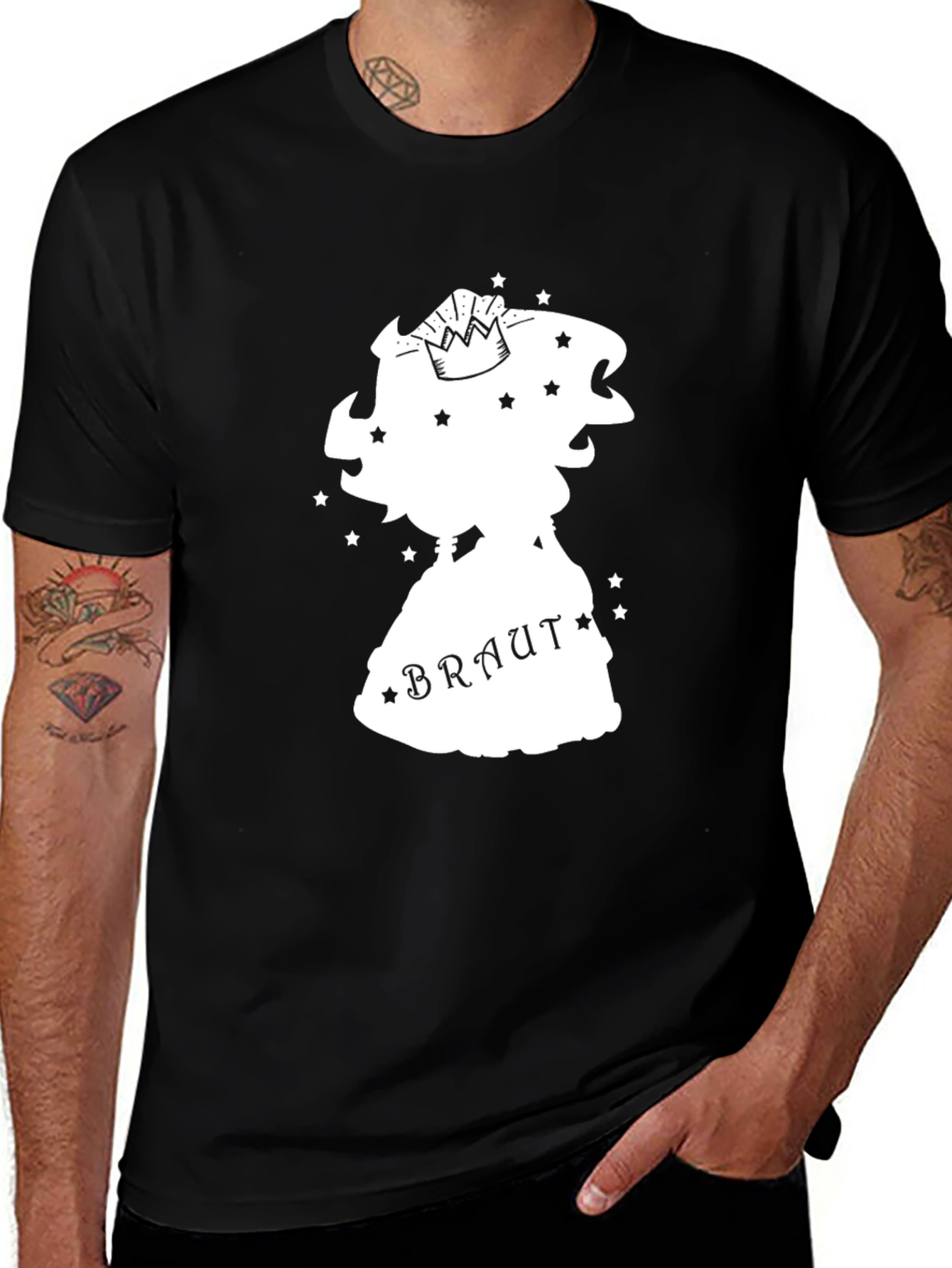 Variant 7 of Bride To Be T-Shirt - Braut Queen Party Tee