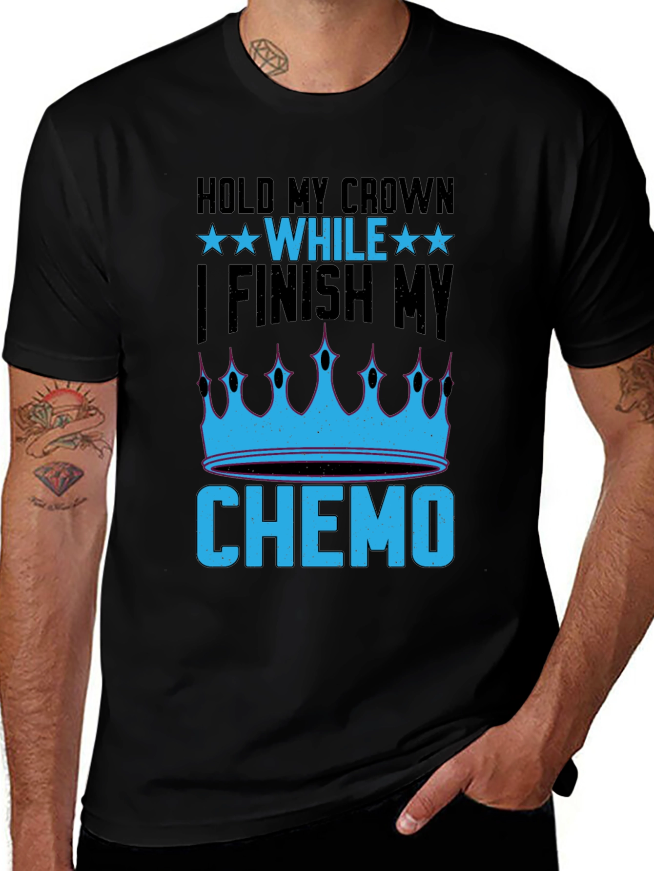Variant 28 of Hold My Crown Chemo T-Shirt