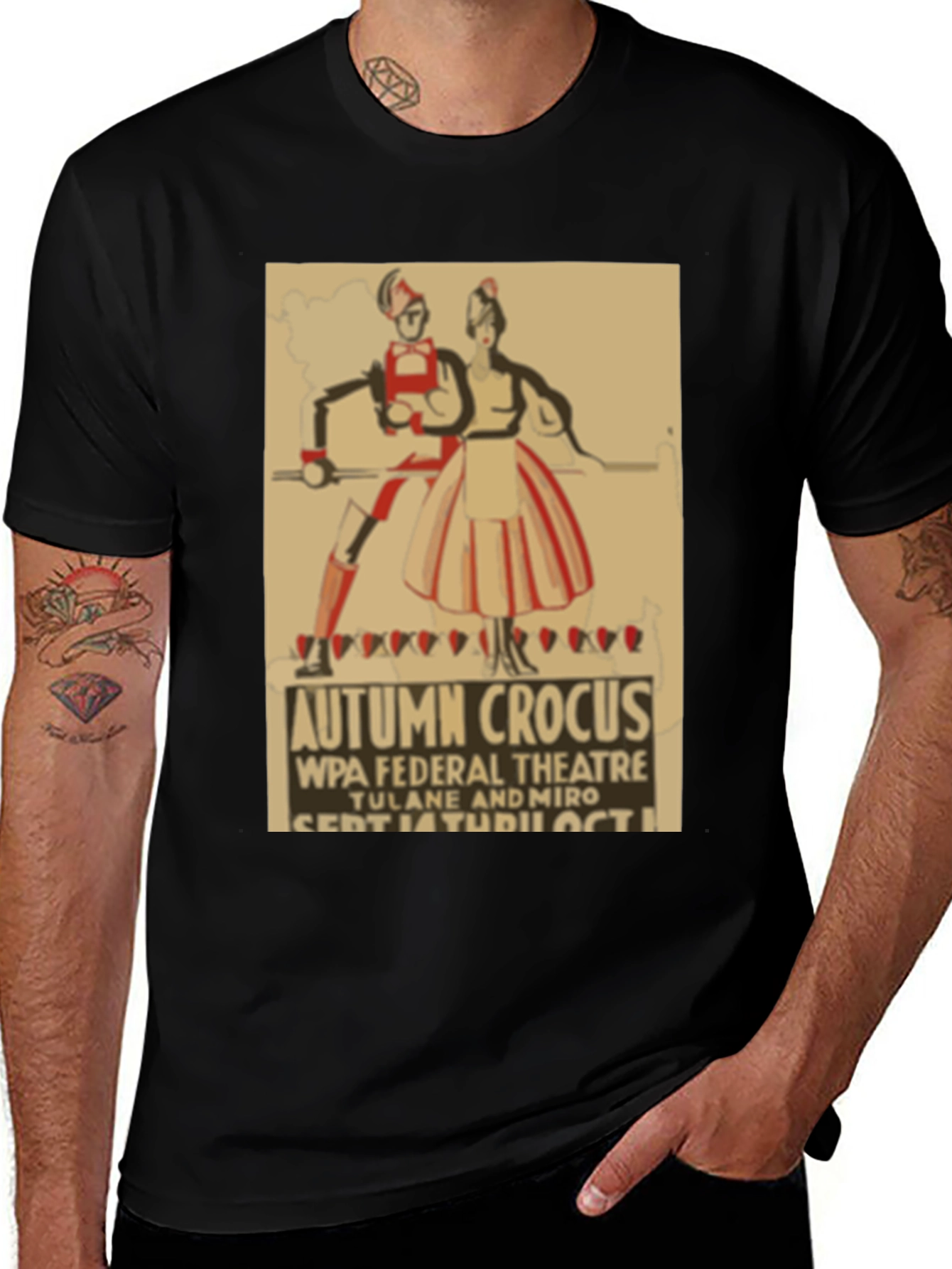 Variant 24 of Autumn Crocus Theater Graphic Tee