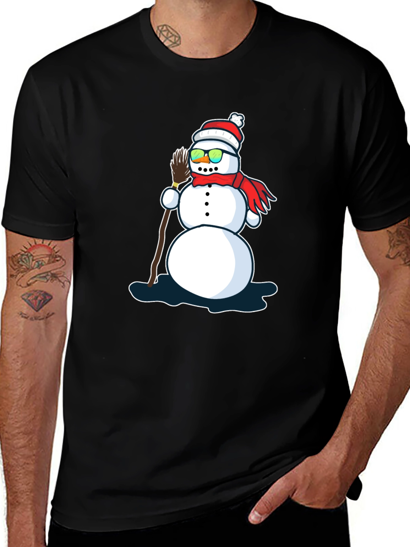 Variant 14 of Cool Snowman T-Shirt