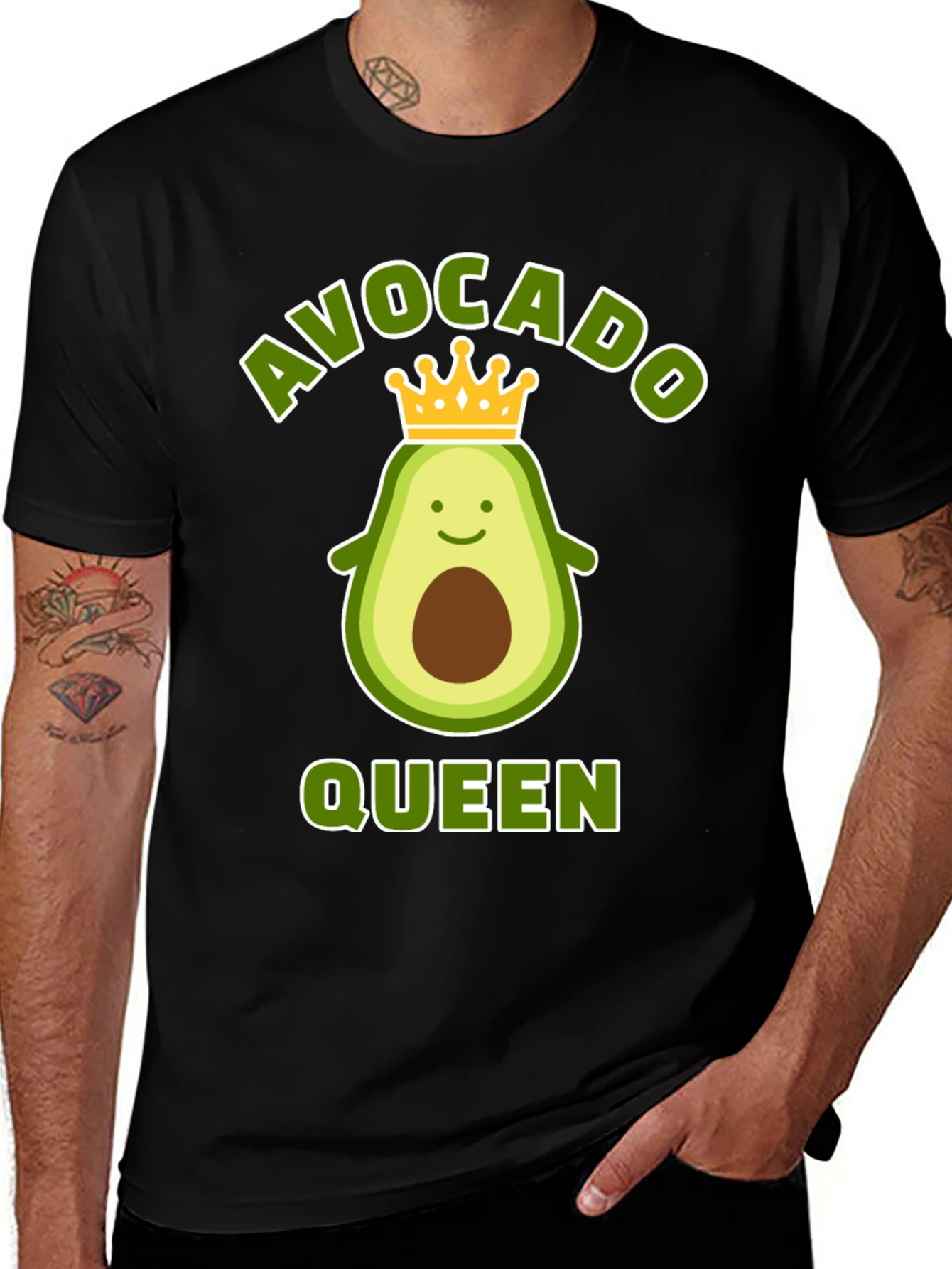Variant 16 of Avocado Queen T-Shirt - Funny Avocado Lover Tee
