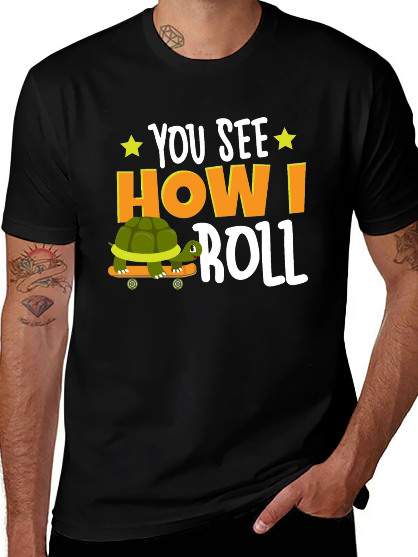 Variant 28 of You See How I Roll T-Shirt