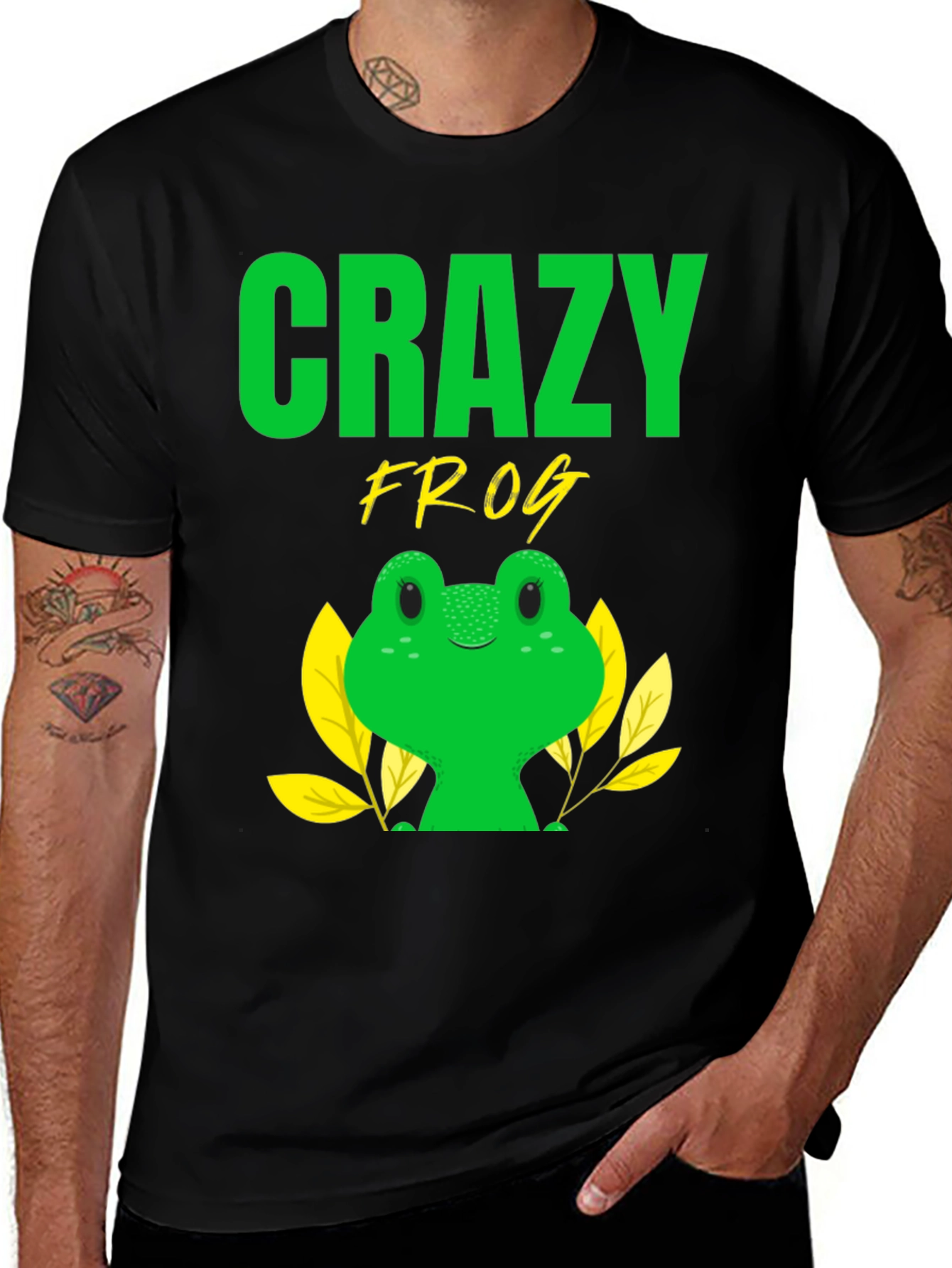 Variant 7 of Crazy Frog Tee - Cool Graphic Design