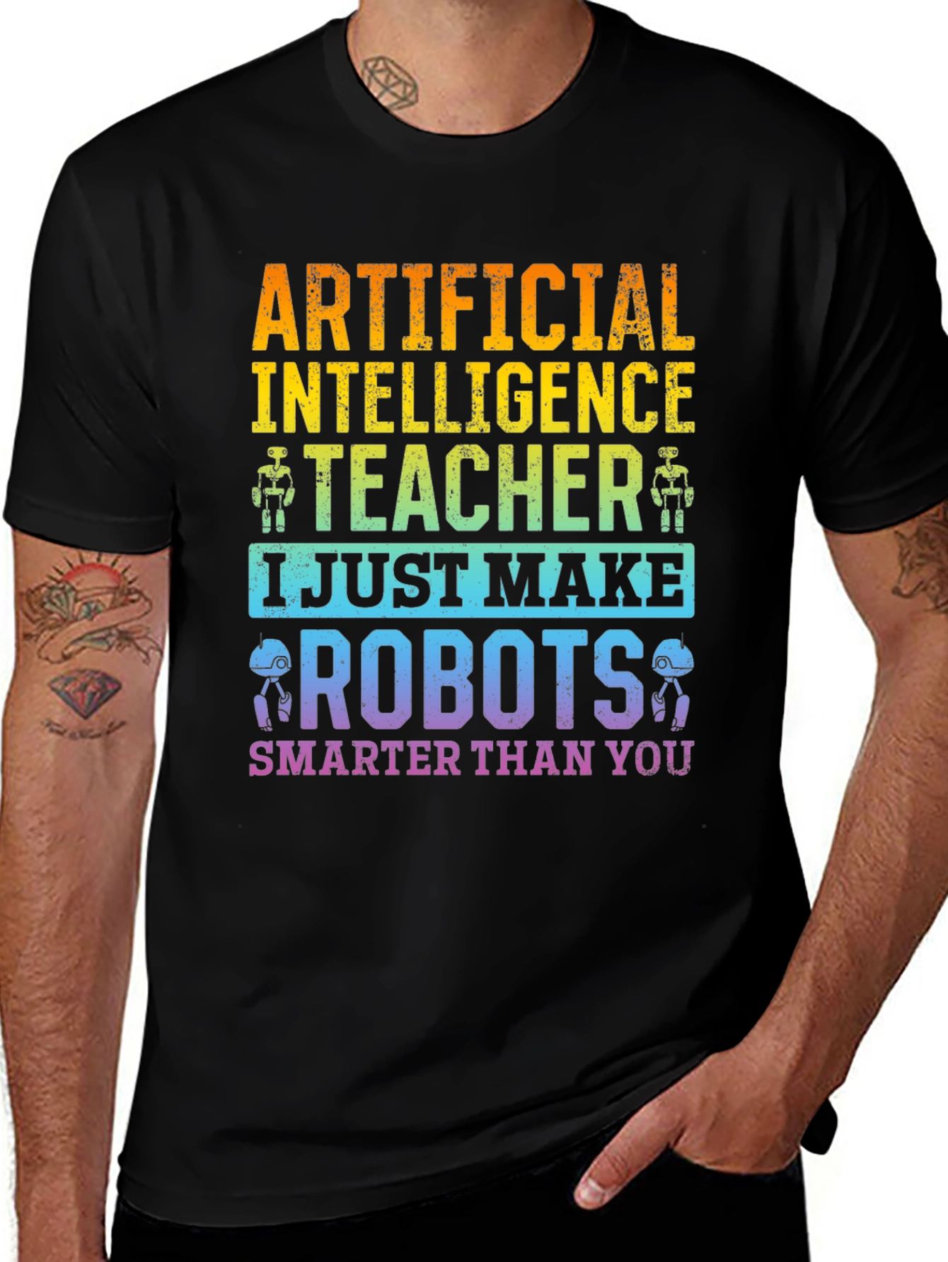 AI Teacher Robot T-Shirt