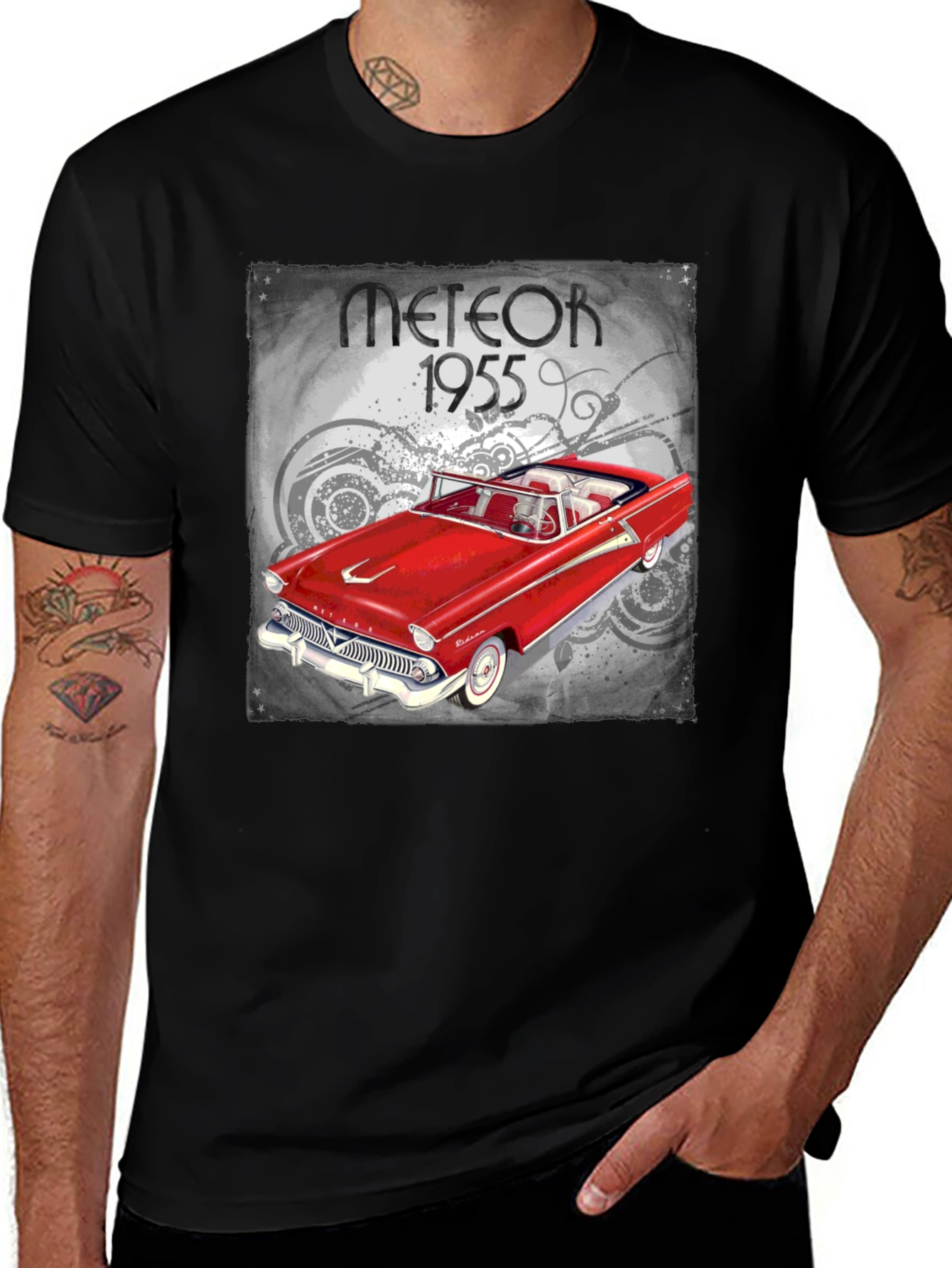 Variant 23 of Meteor 1955 Car Graphic Tee