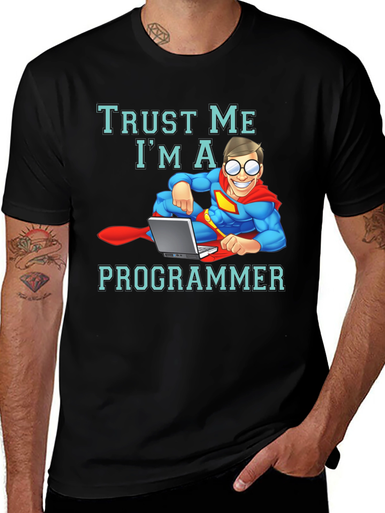 Variant 22 of Trust Me I'm A Programmer T-Shirt