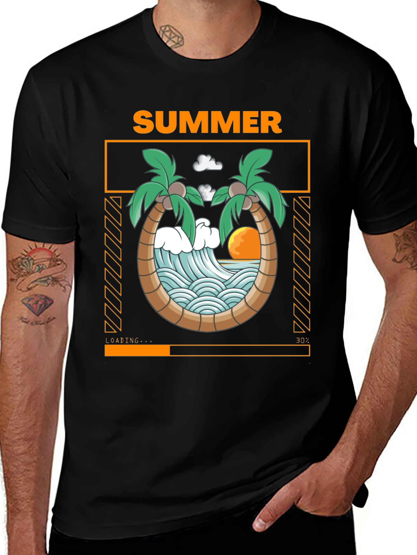 Variant 19 of Summer Loading T-Shirt: Beach Vibes