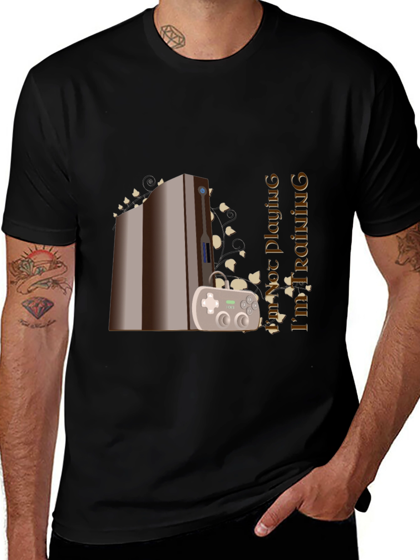 Variant 18 of Gamer T-Shirt - Training Mode Activated