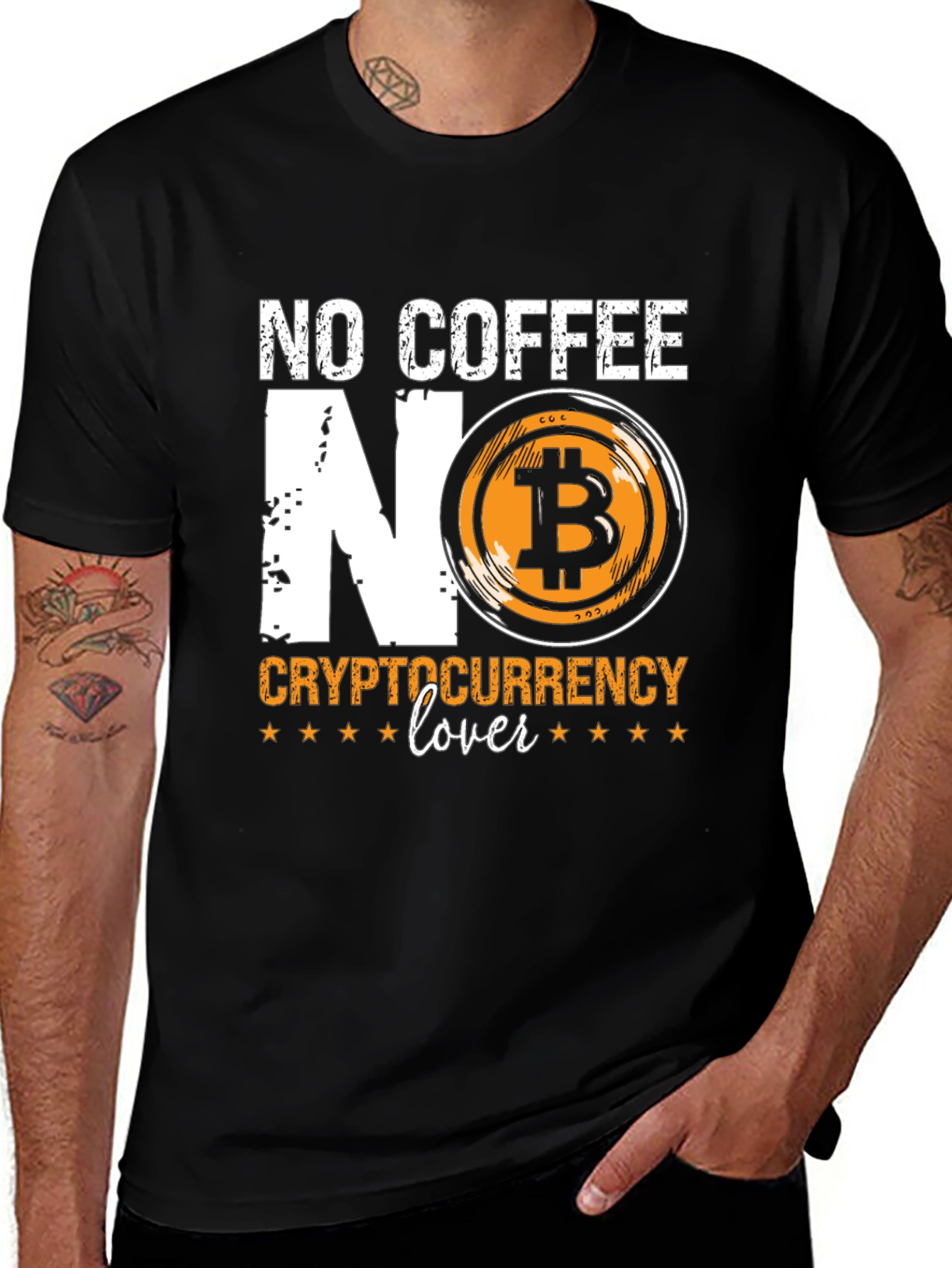 Variant 18 of No Coffee No Cryptocurrency T-Shirt