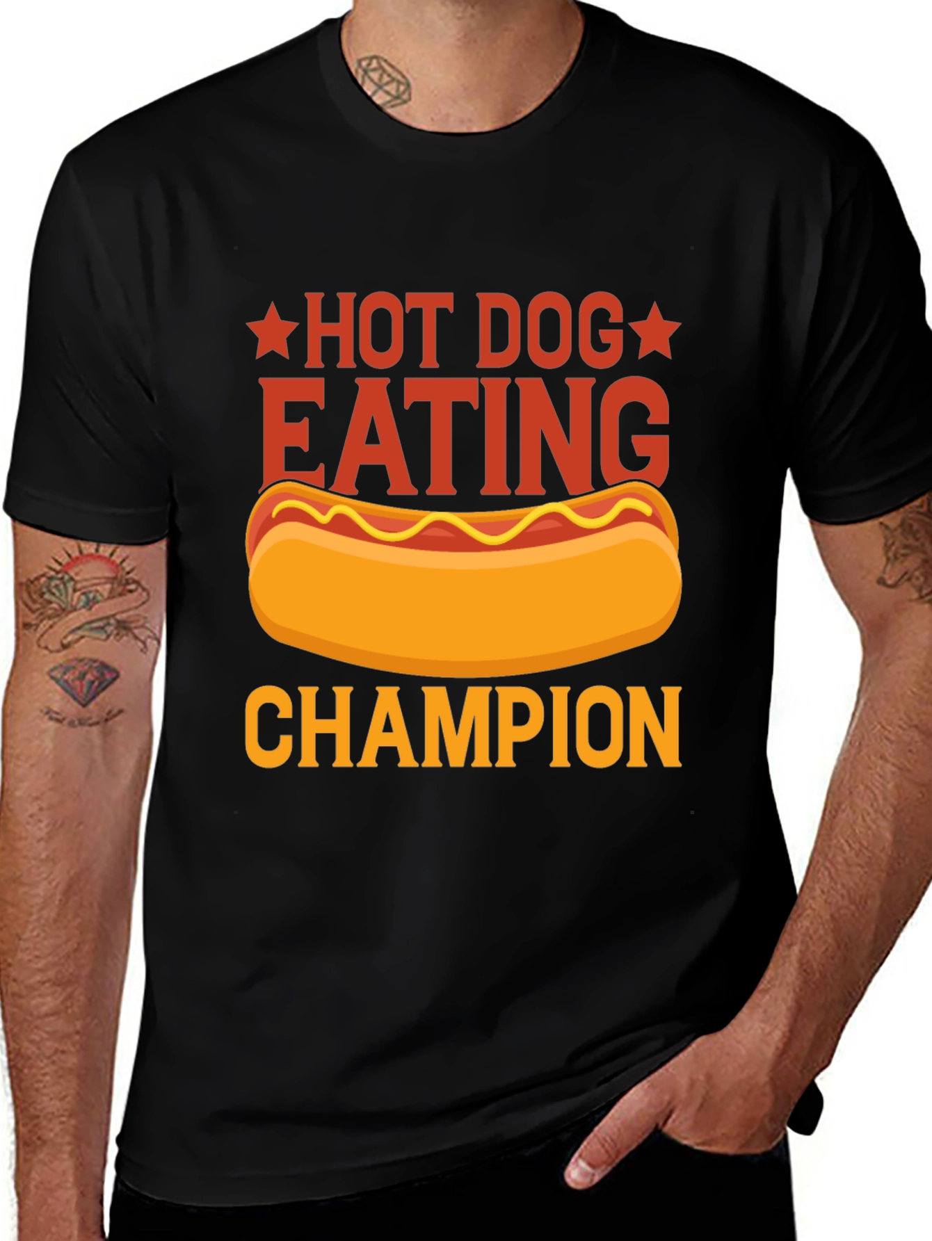 Hot Dog Eating Champion T-Shirt - Unisex