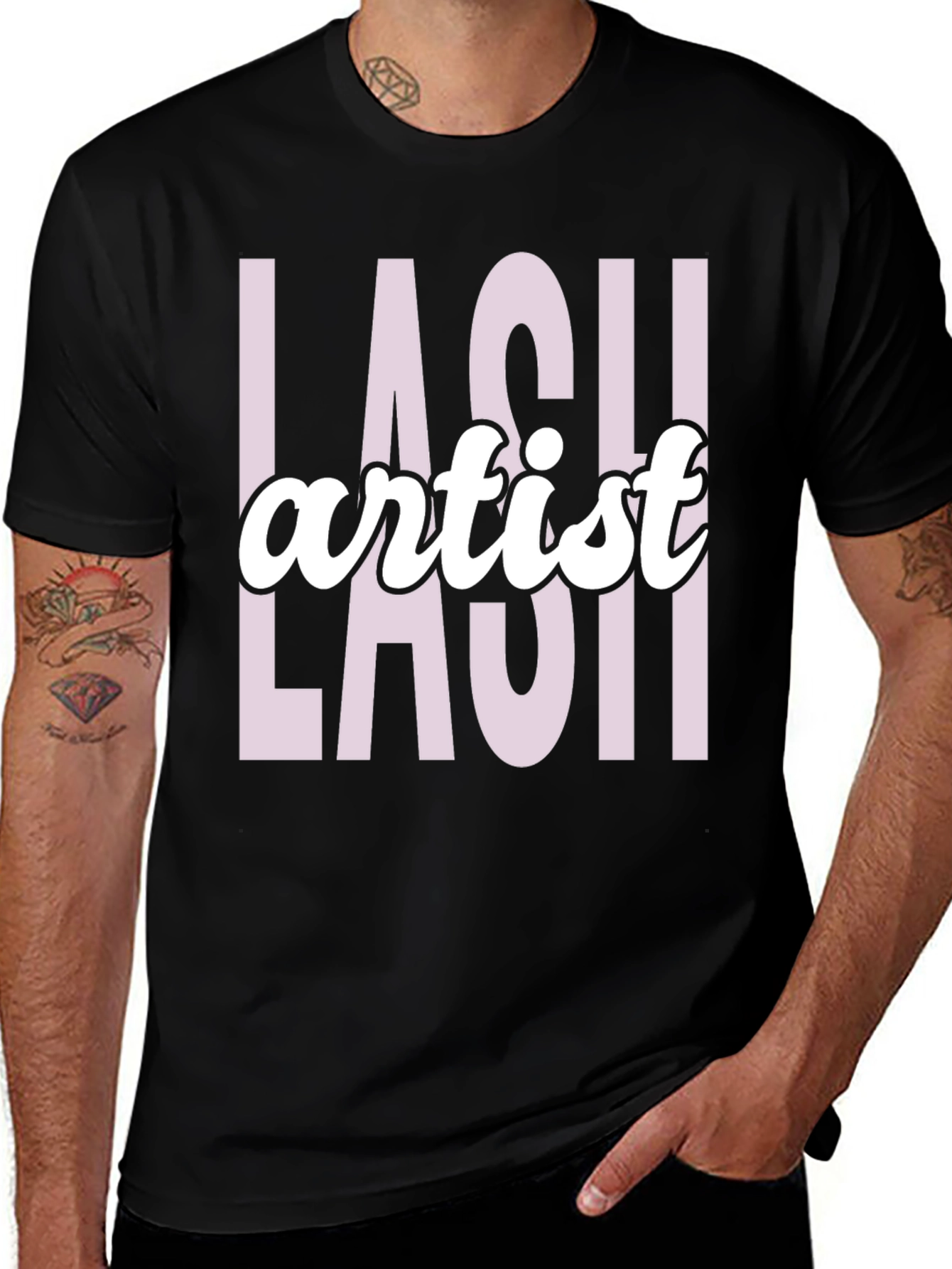 Variant 17 of Lash Artist Graphic Tee - Stylish Eyelash Technician T-Shirt