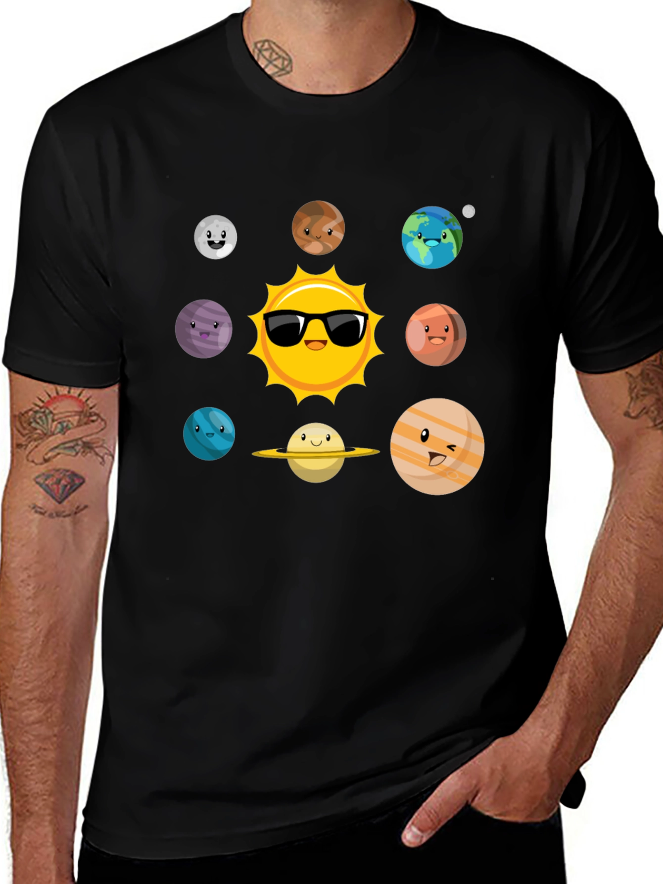 Variant 28 of Cartoon Planet Graphic Tee