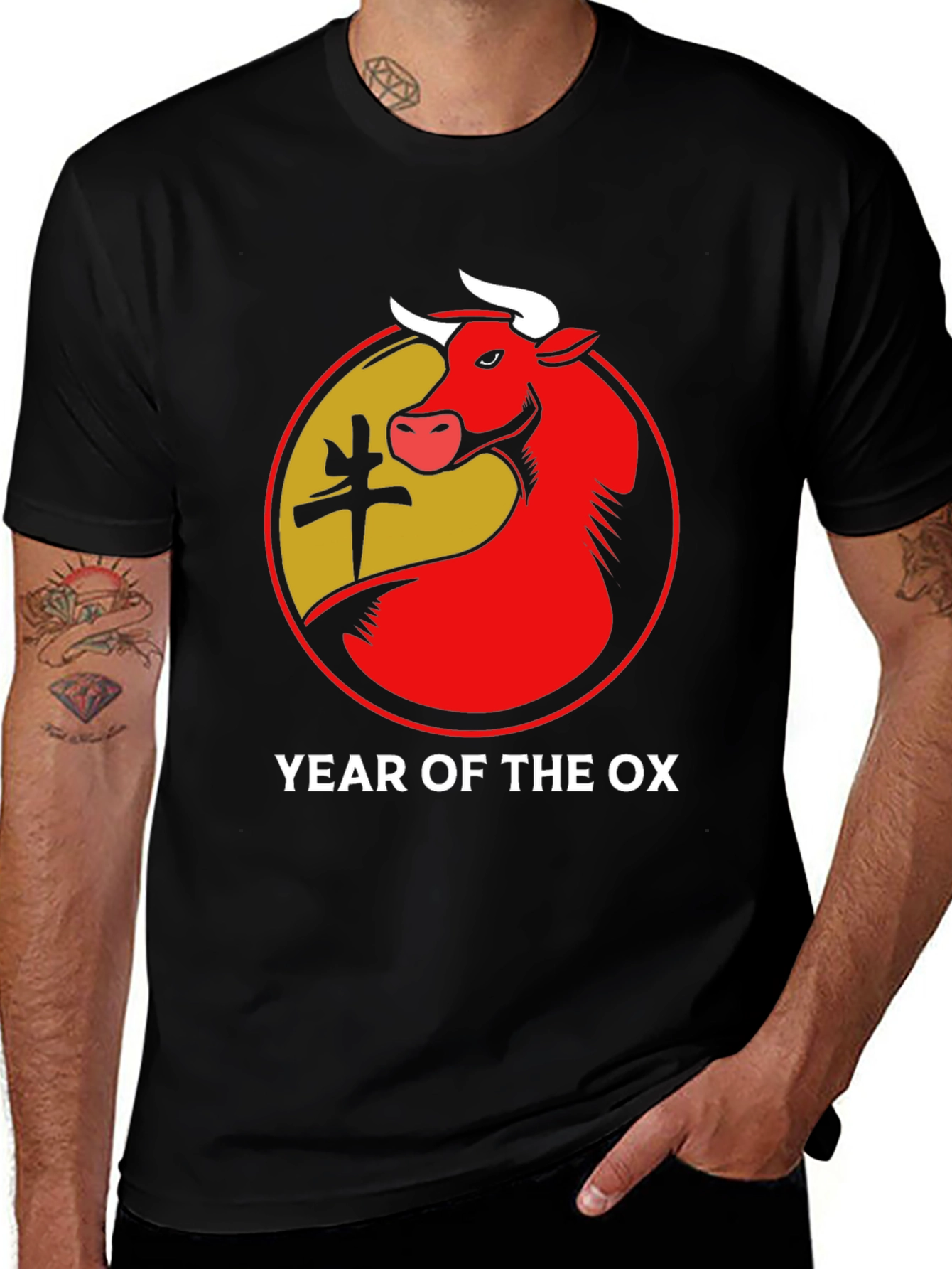 Year of the Ox T-Shirt - Chinese Zodiac Design