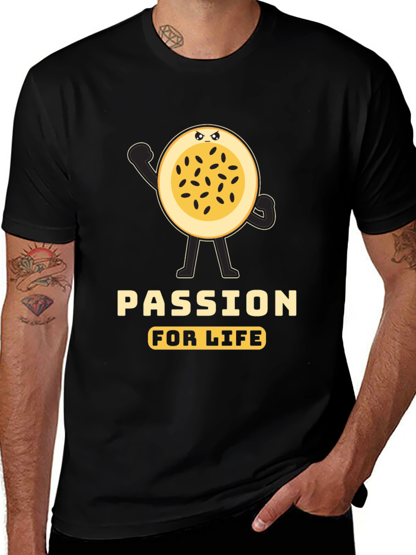 Variant 17 of Passion For Life Graphic T-Shirt