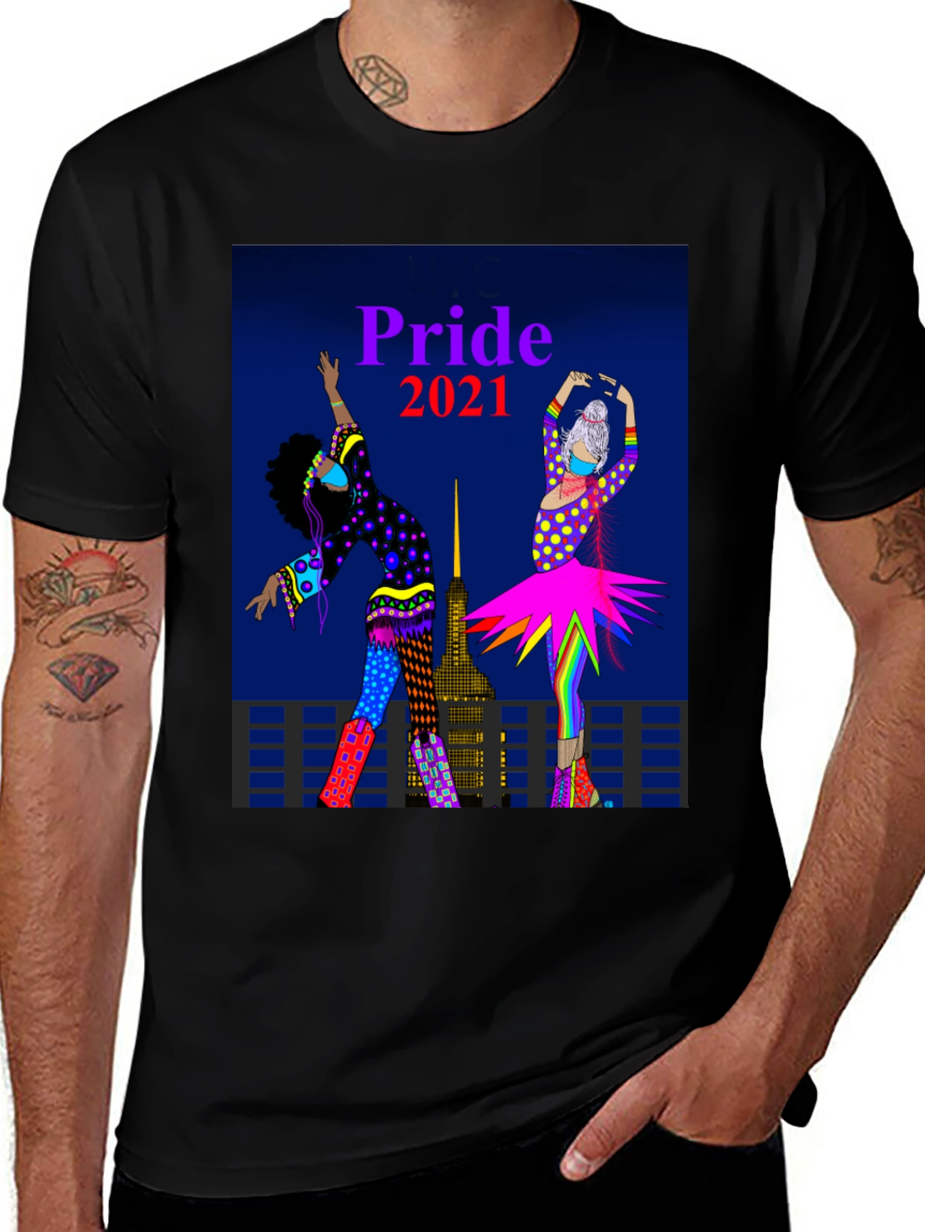 Variant 4 of Pride 2021 T-Shirt