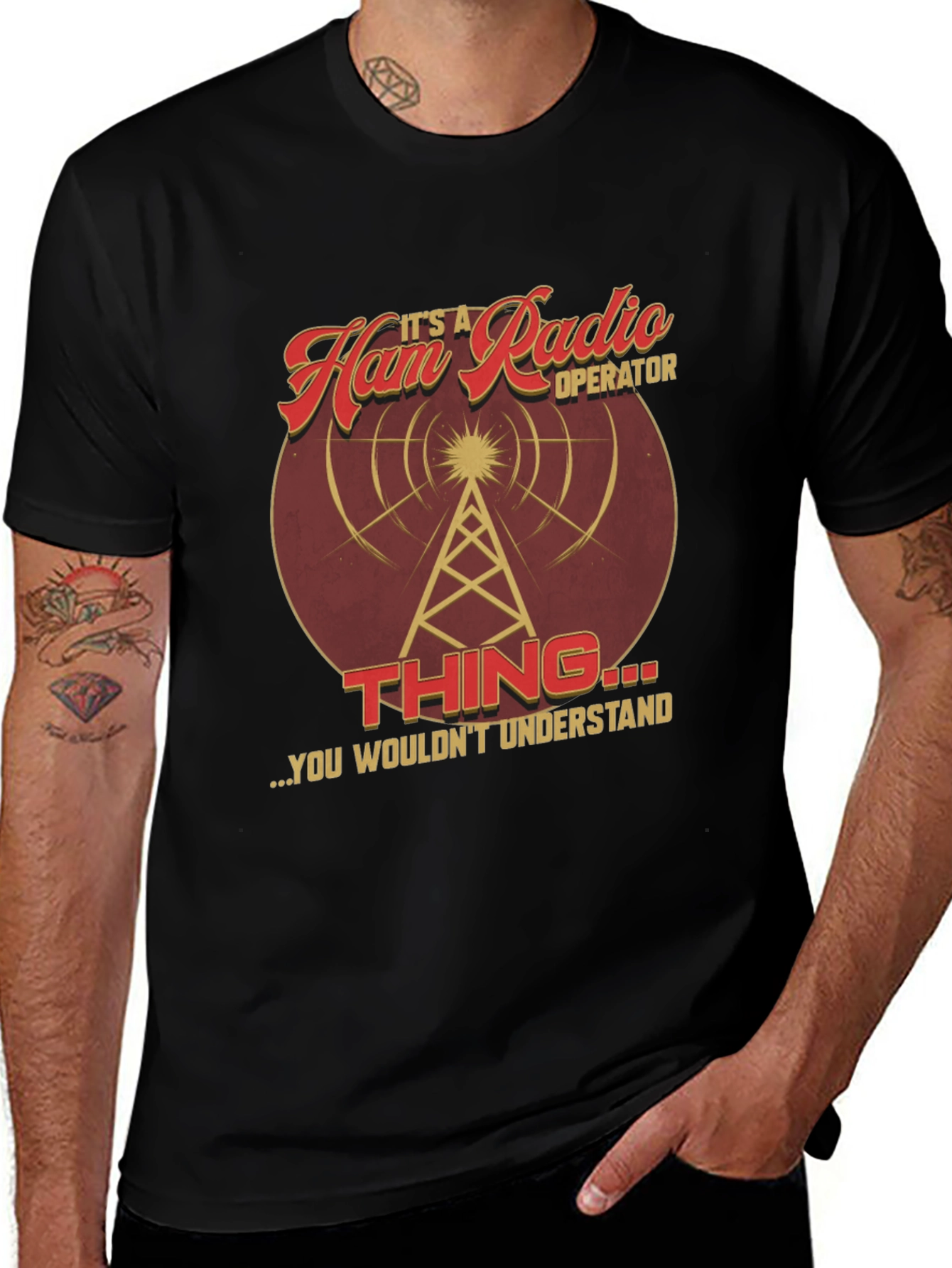 Variant 11 of Ham Radio Operator T-Shirt - Funny Amateur Radio Gift