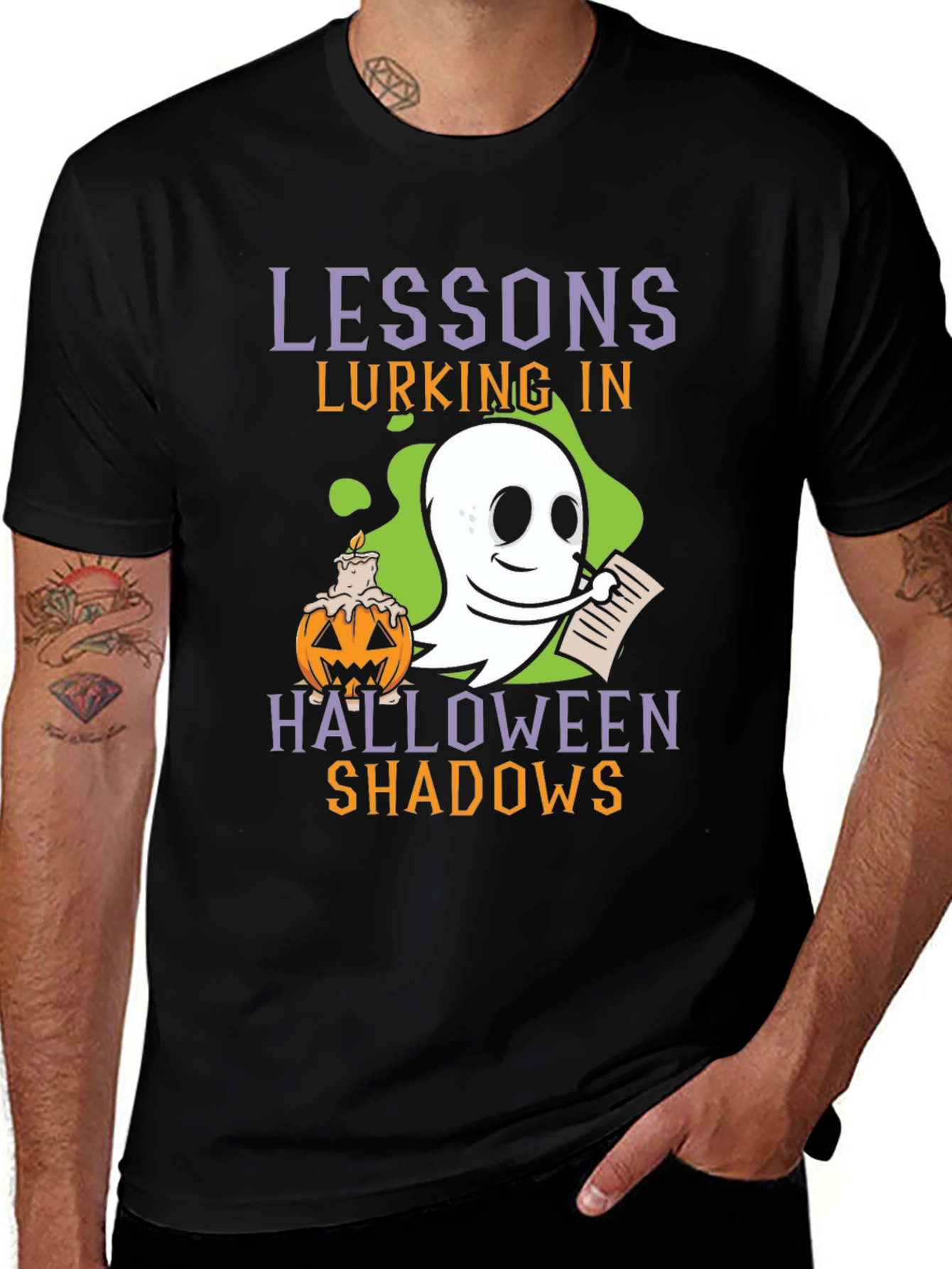 Variant 26 of Halloween Lessons Graphic Tee