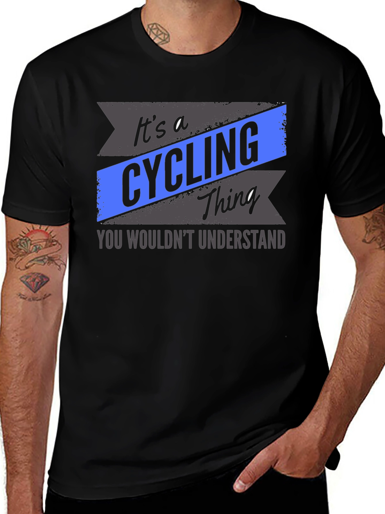 Variant 29 of Cycling Thing T-Shirt - You Wouldn't Understand