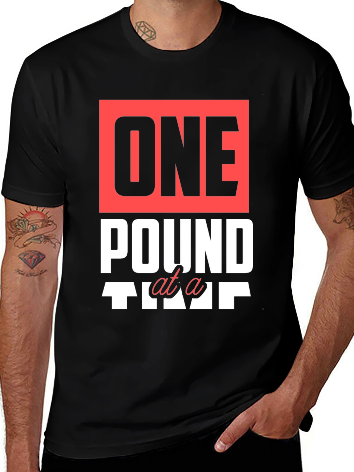 Variant 14 of One Pound at a Time Graphic T-Shirt