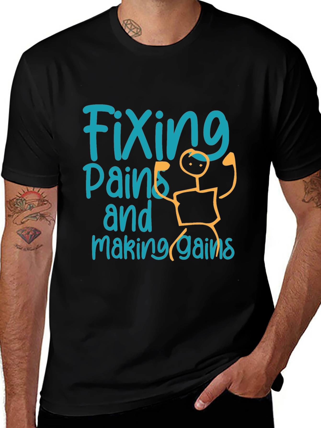 Fixing Pains & Making Gains T-Shirt