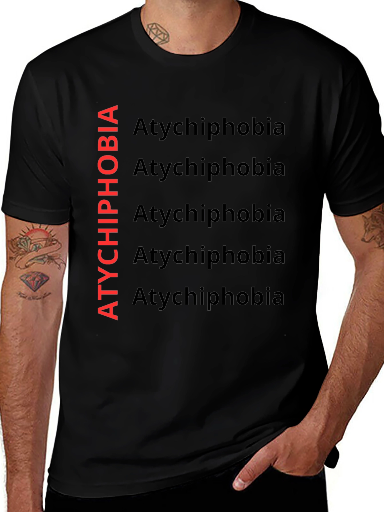 Atychiphobia T-Shirt - Fear of Failure