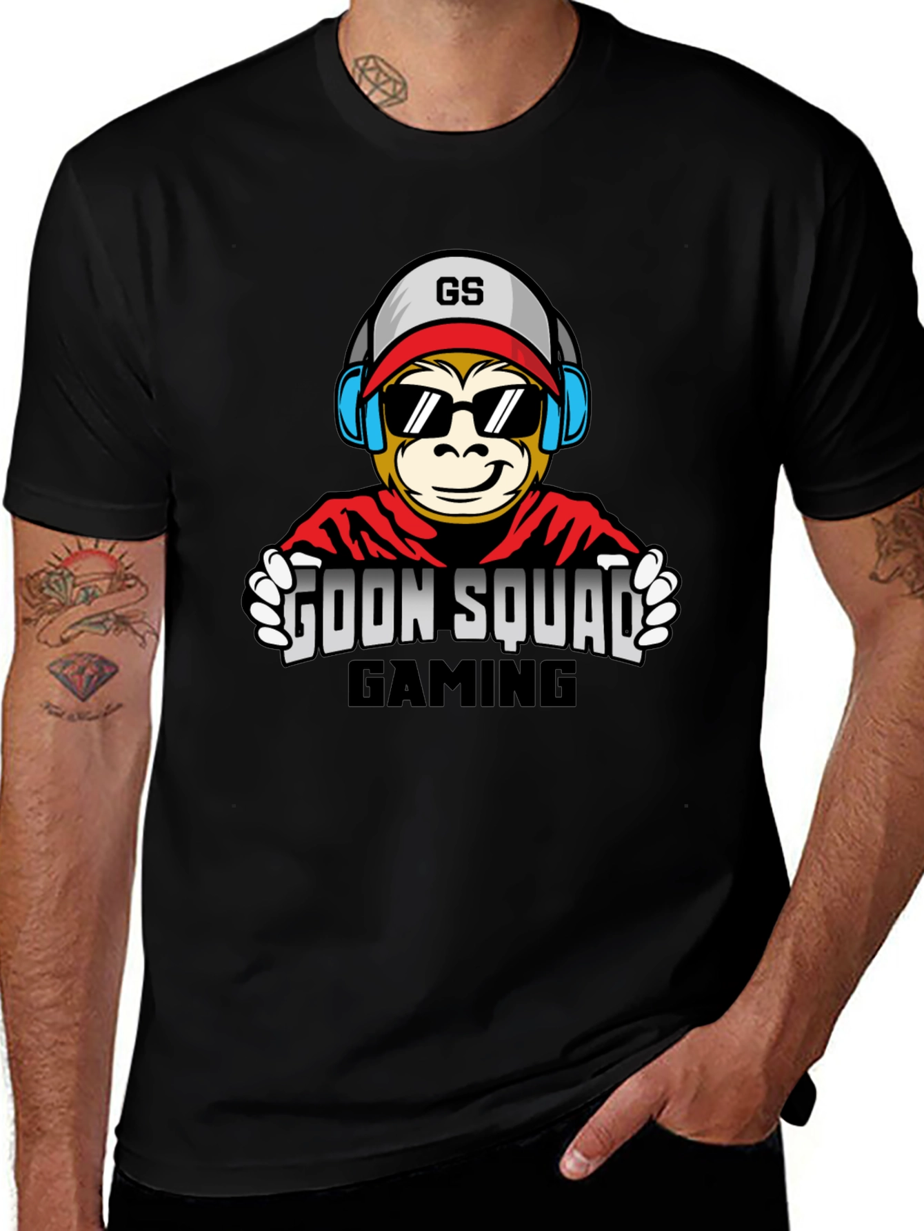Variant 25 of Goon Squad Gaming Black T-Shirt