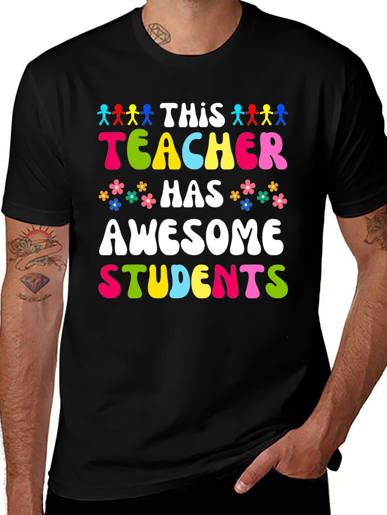 Variant 29 of Teacher Awesome Students Graphic Tee